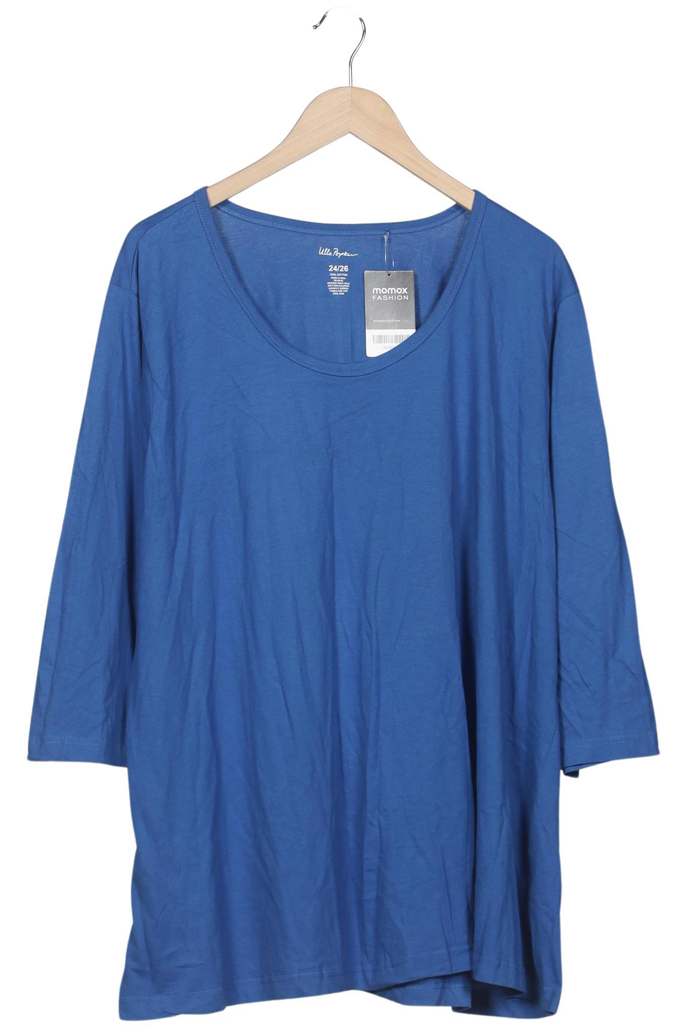 

Ulla Popken Damen T-Shirt, blau, Gr. 48