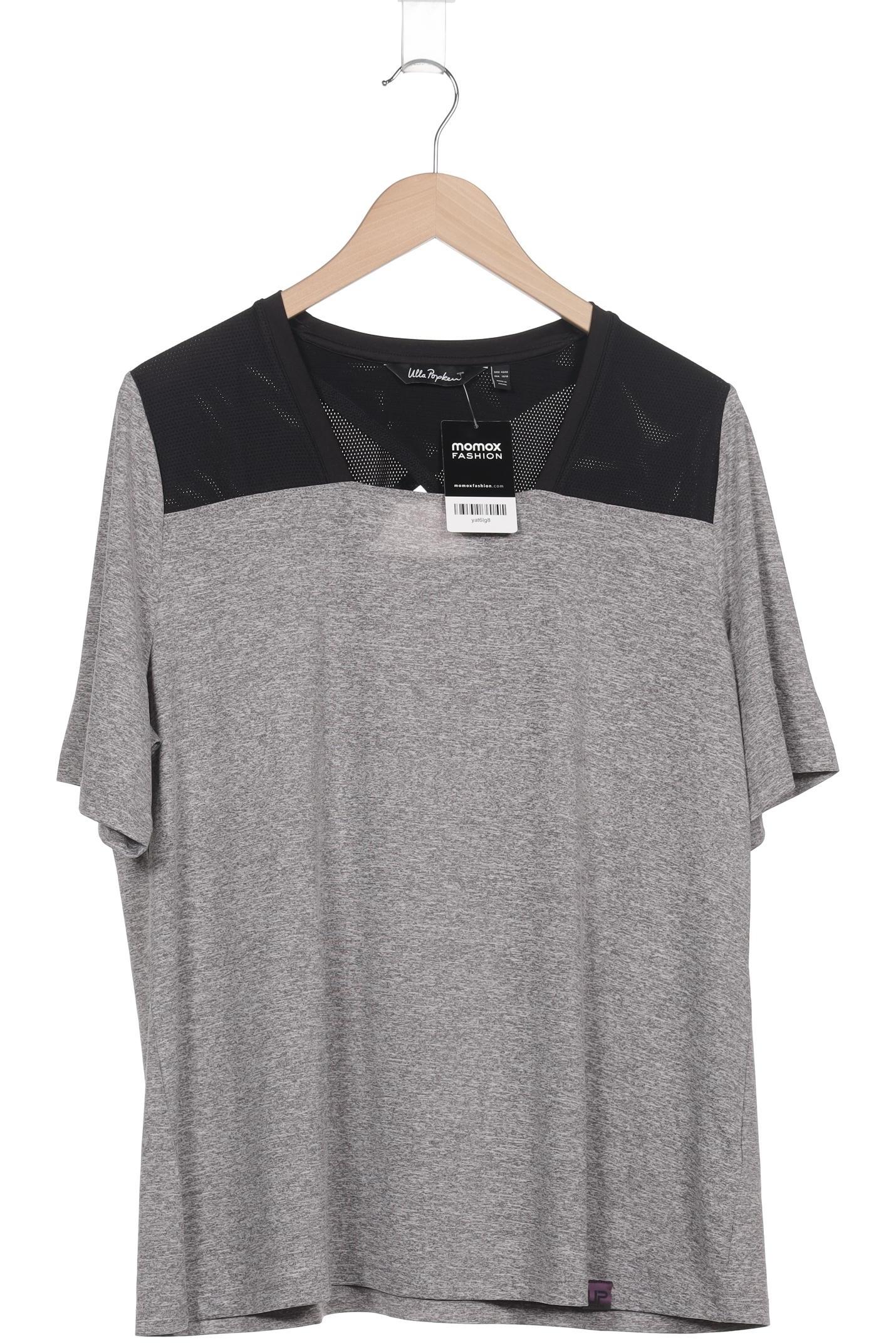 

Ulla Popken Damen T-Shirt, grau, Gr. 46