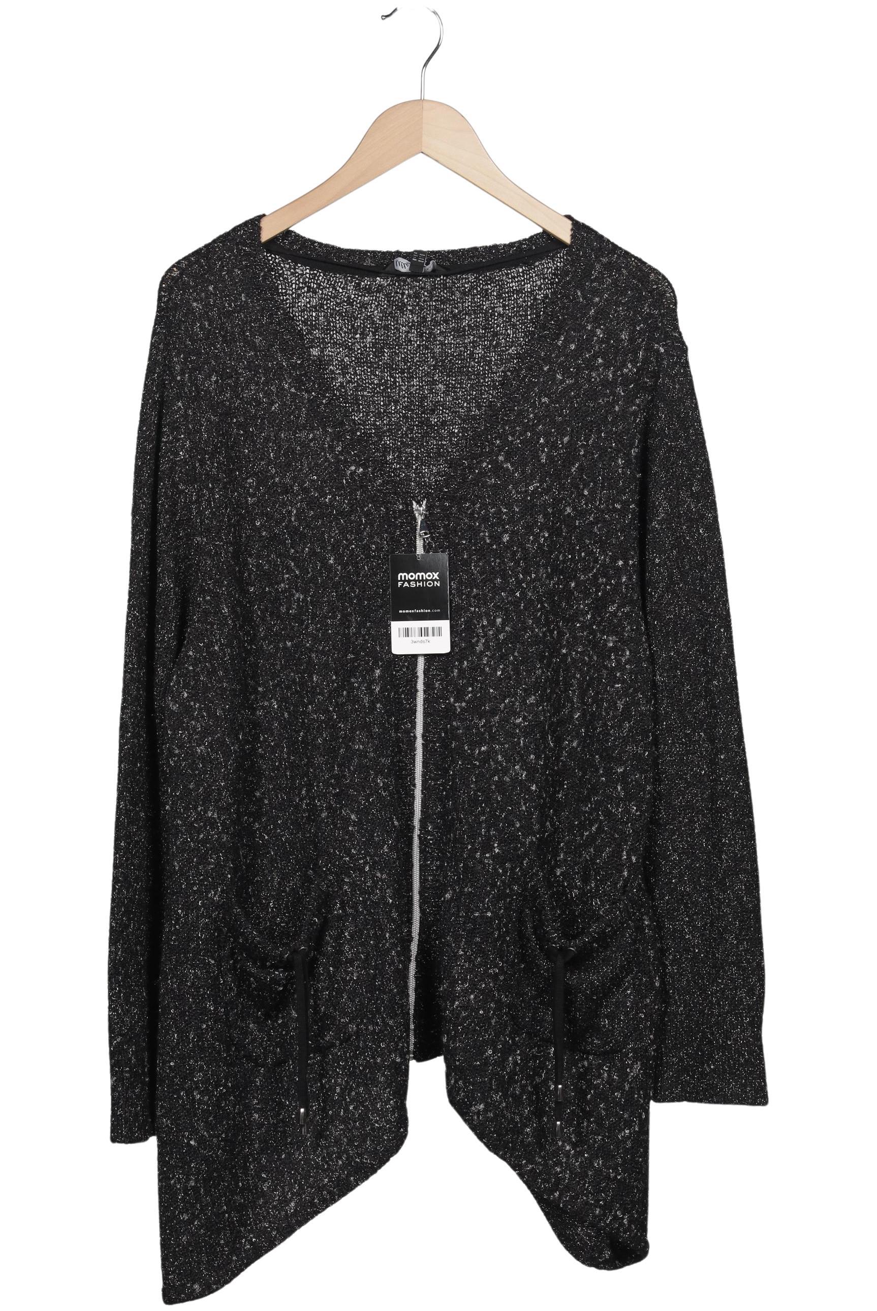

Ulla Popken Damen Strickjacke, schwarz, Gr. 50
