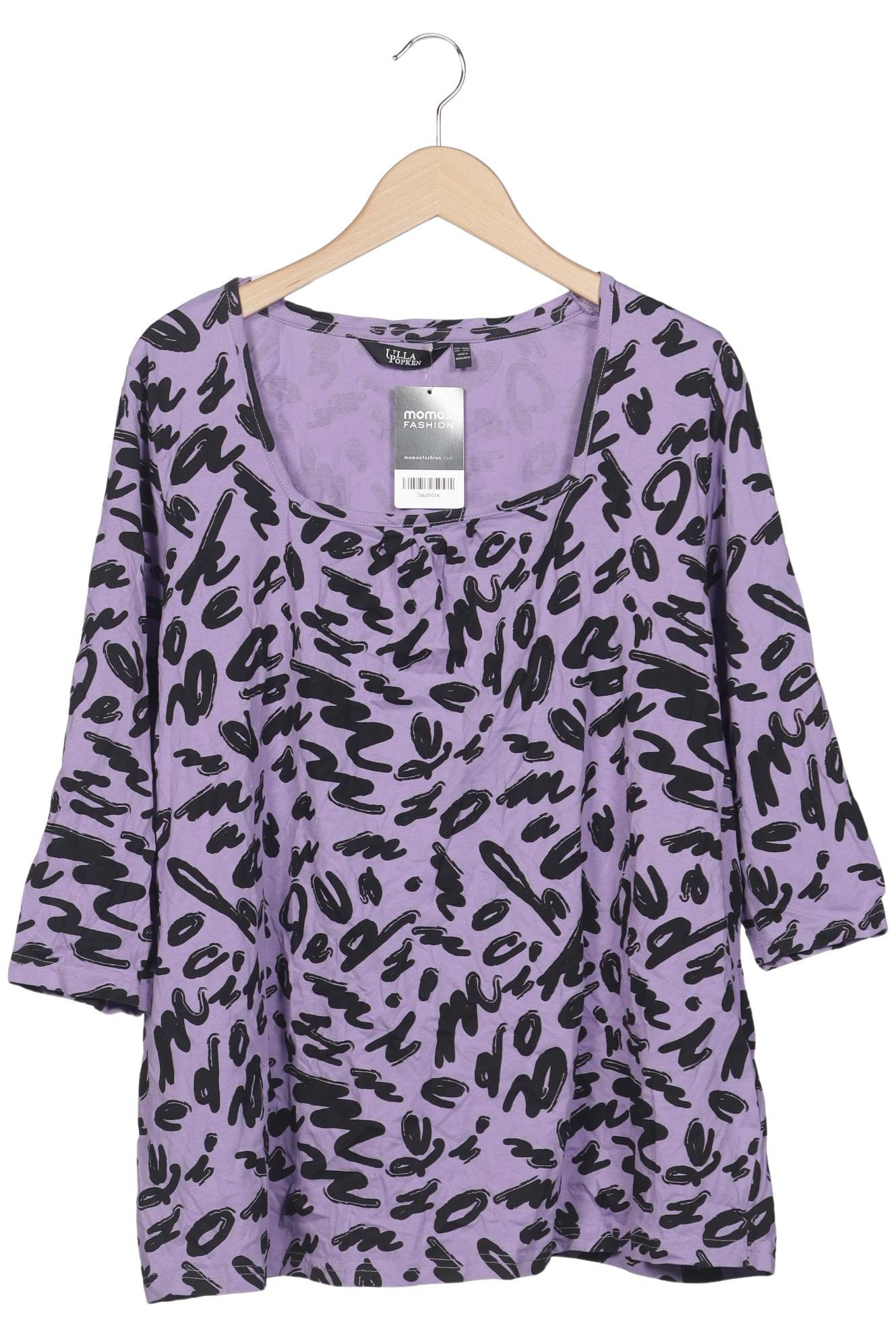 

Ulla Popken Damen Langarmshirt, flieder, Gr. 46