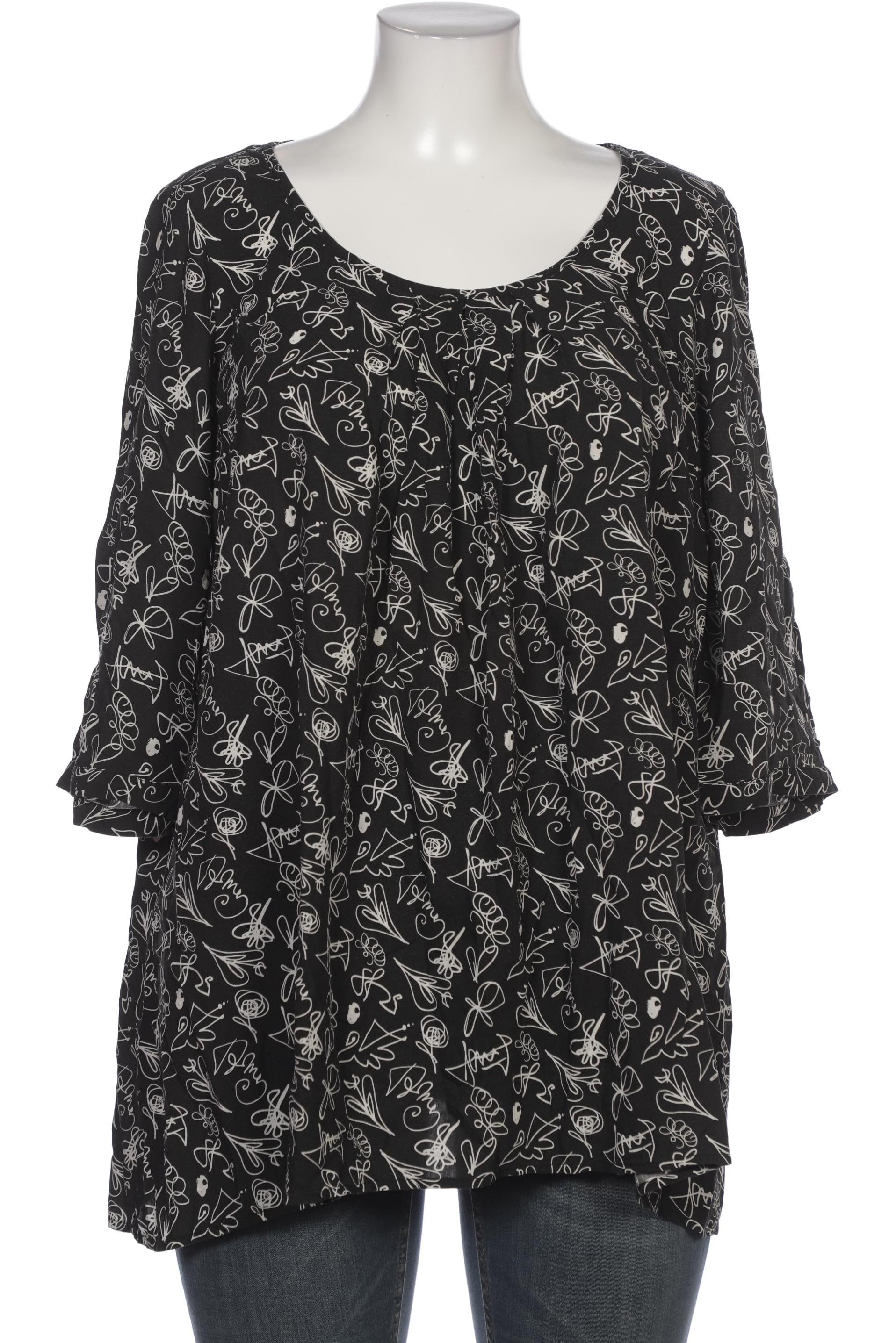 

Ulla Popken Damen Bluse, schwarz