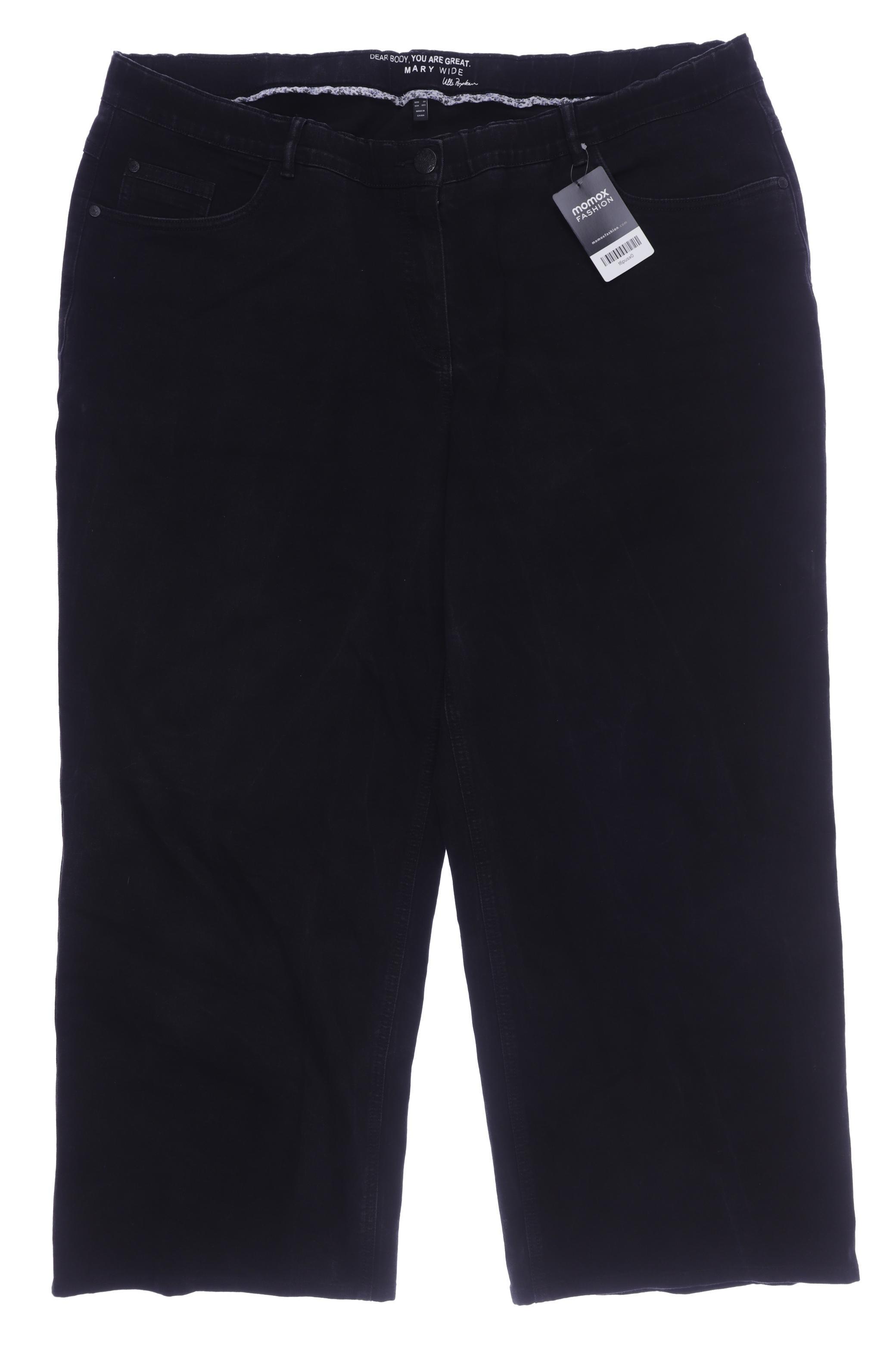 

Ulla Popken Damen Jeans, schwarz, Gr. 26