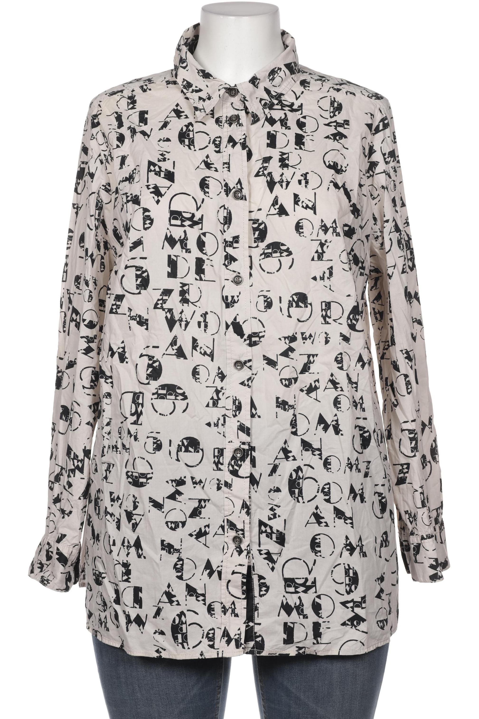 

Ulla Popken Damen Bluse, beige, Gr. 46