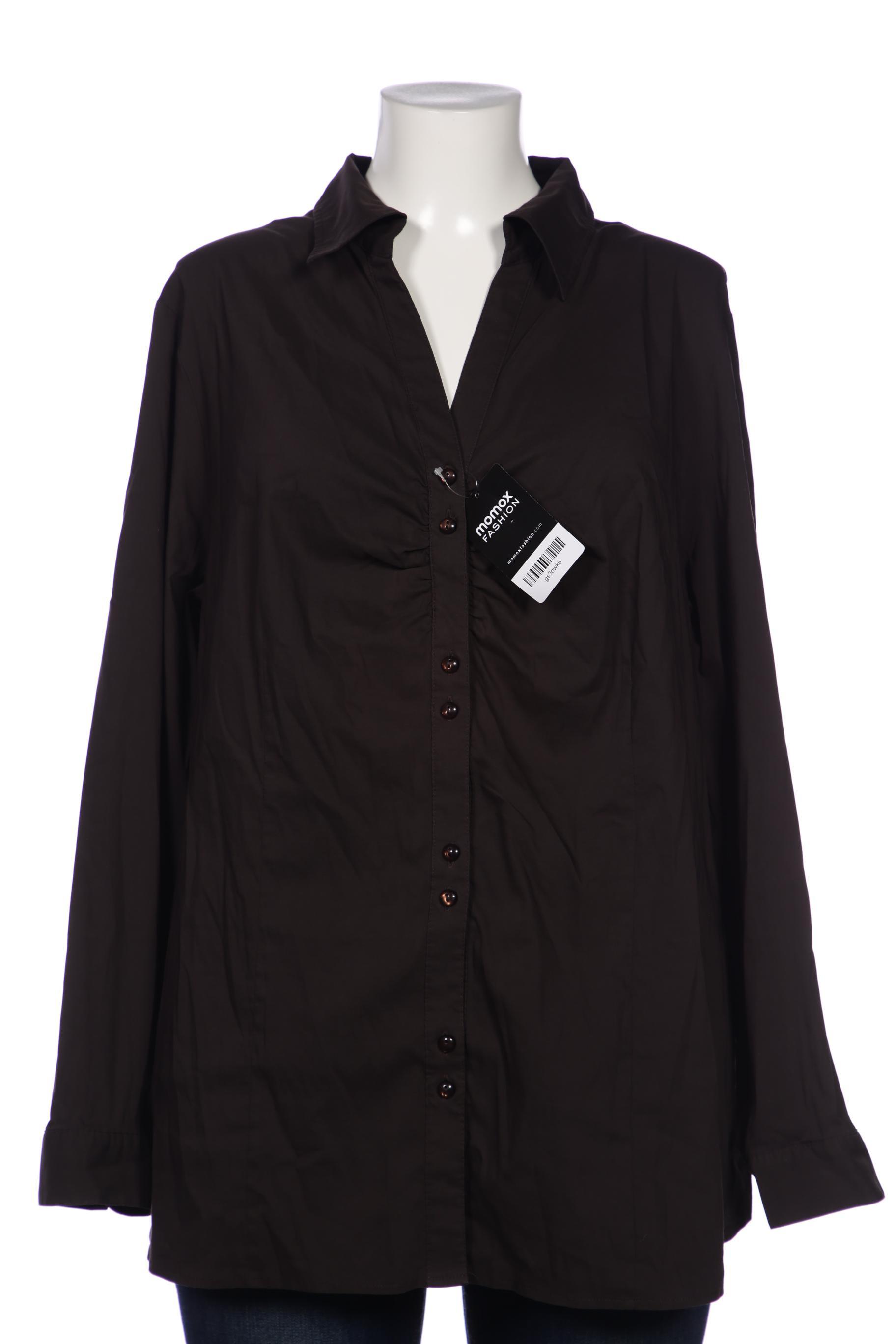 

Ulla Popken Damen Bluse, braun, Gr. 52