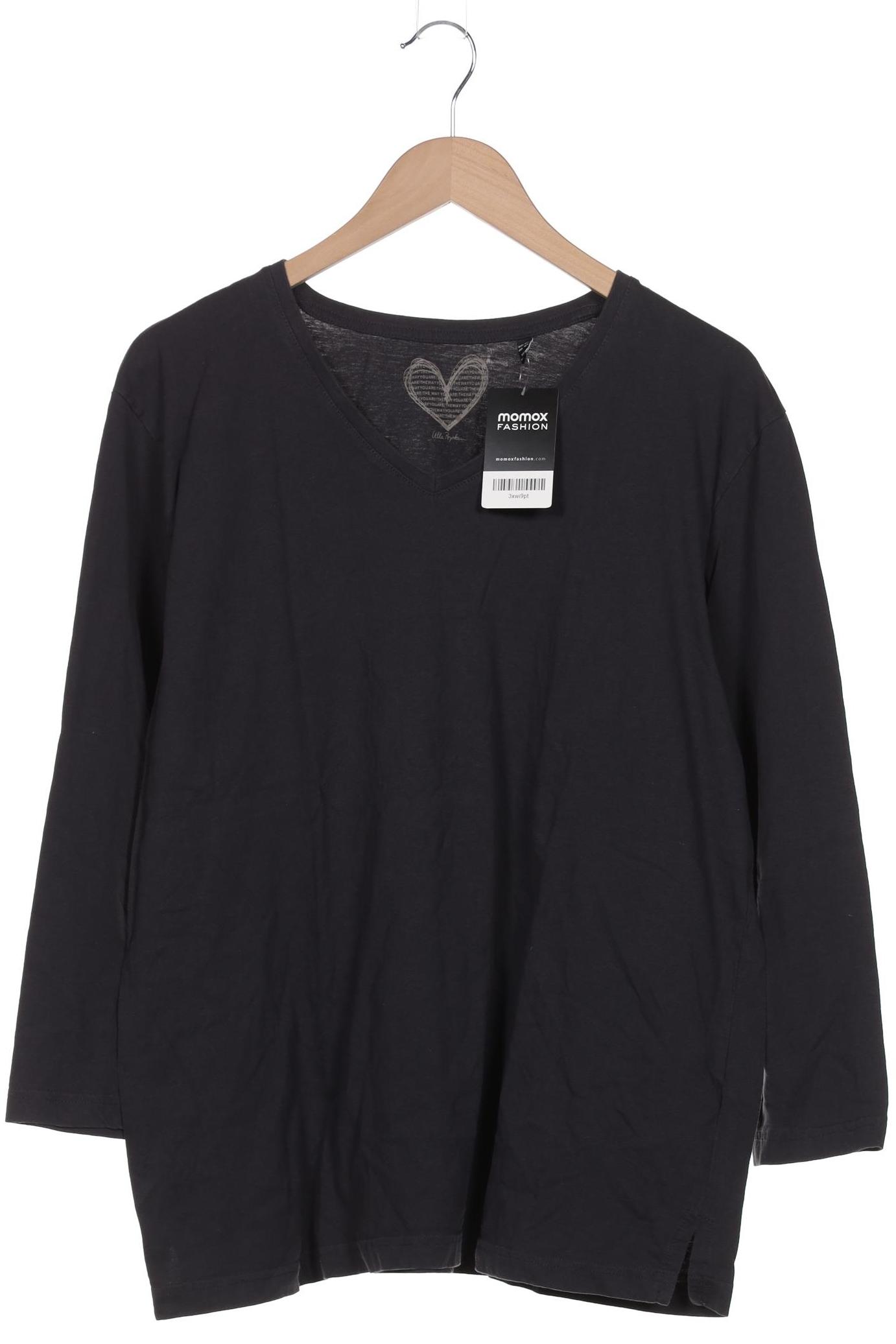 

Ulla Popken Damen Langarmshirt, marineblau, Gr. 46