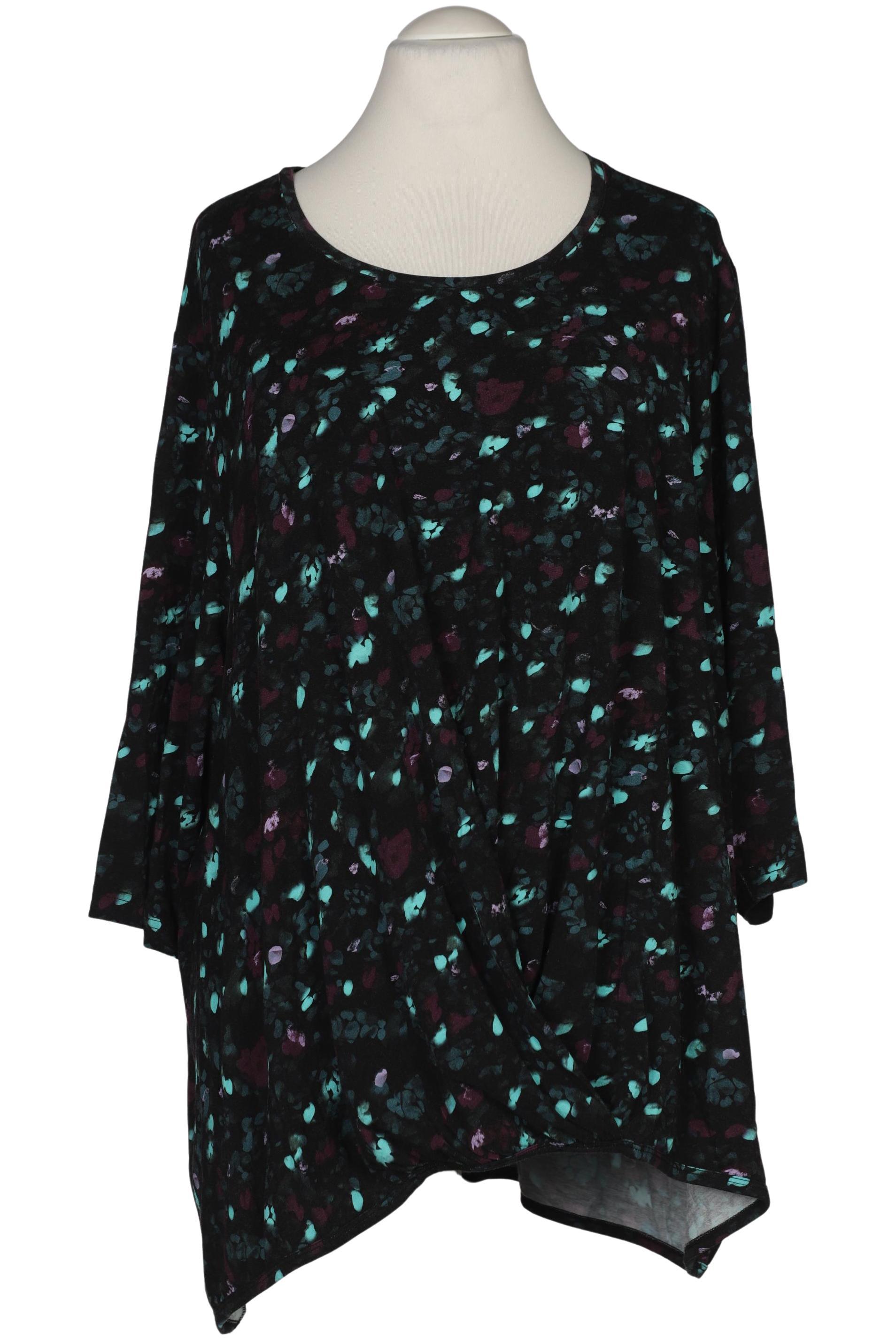 

Ulla Popken Damen T-Shirt, schwarz, Gr. 58