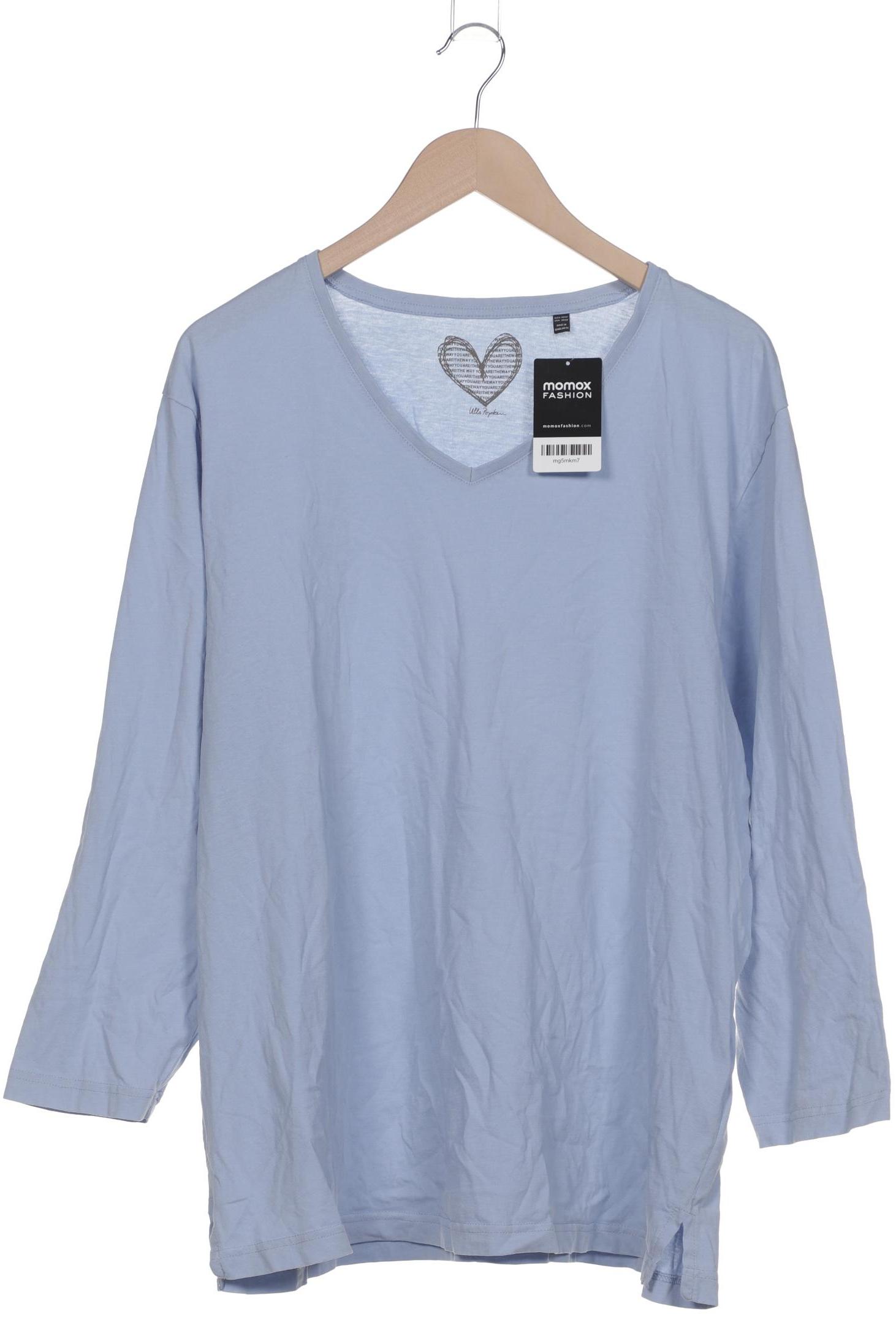 

Ulla Popken Damen Langarmshirt, hellblau, Gr. 50