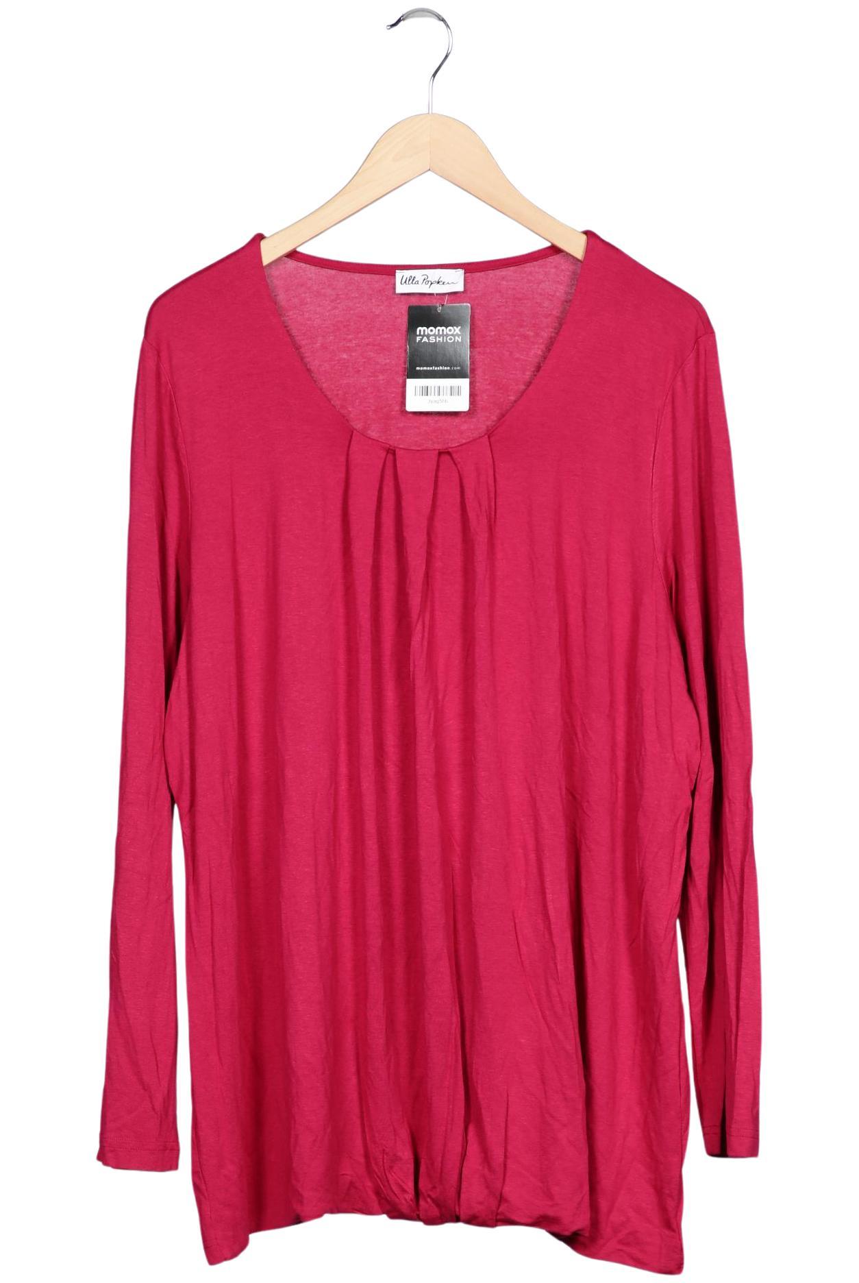 

Ulla Popken Damen Langarmshirt, pink, Gr. 46