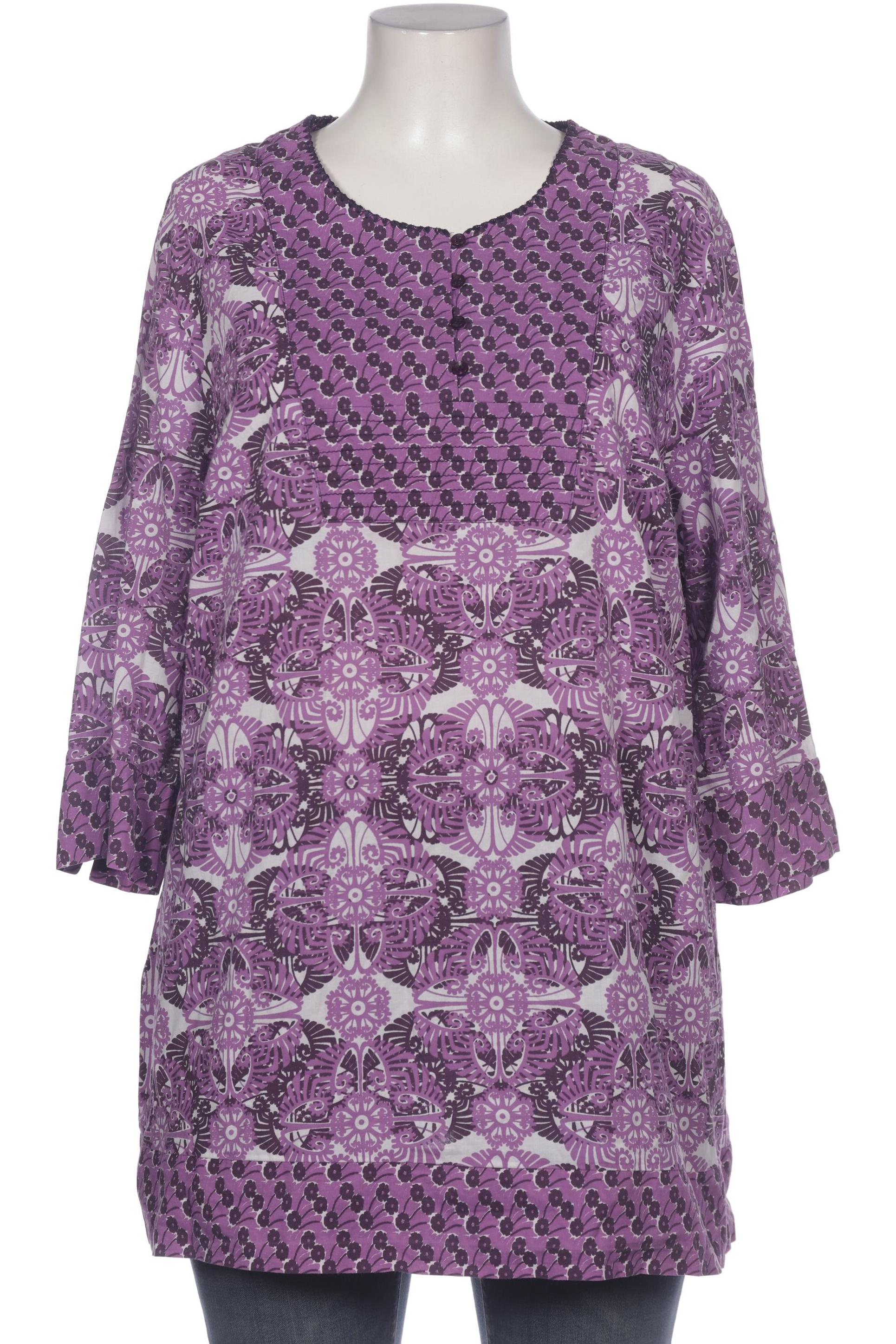 

Ulla Popken Damen Bluse, flieder, Gr. 50