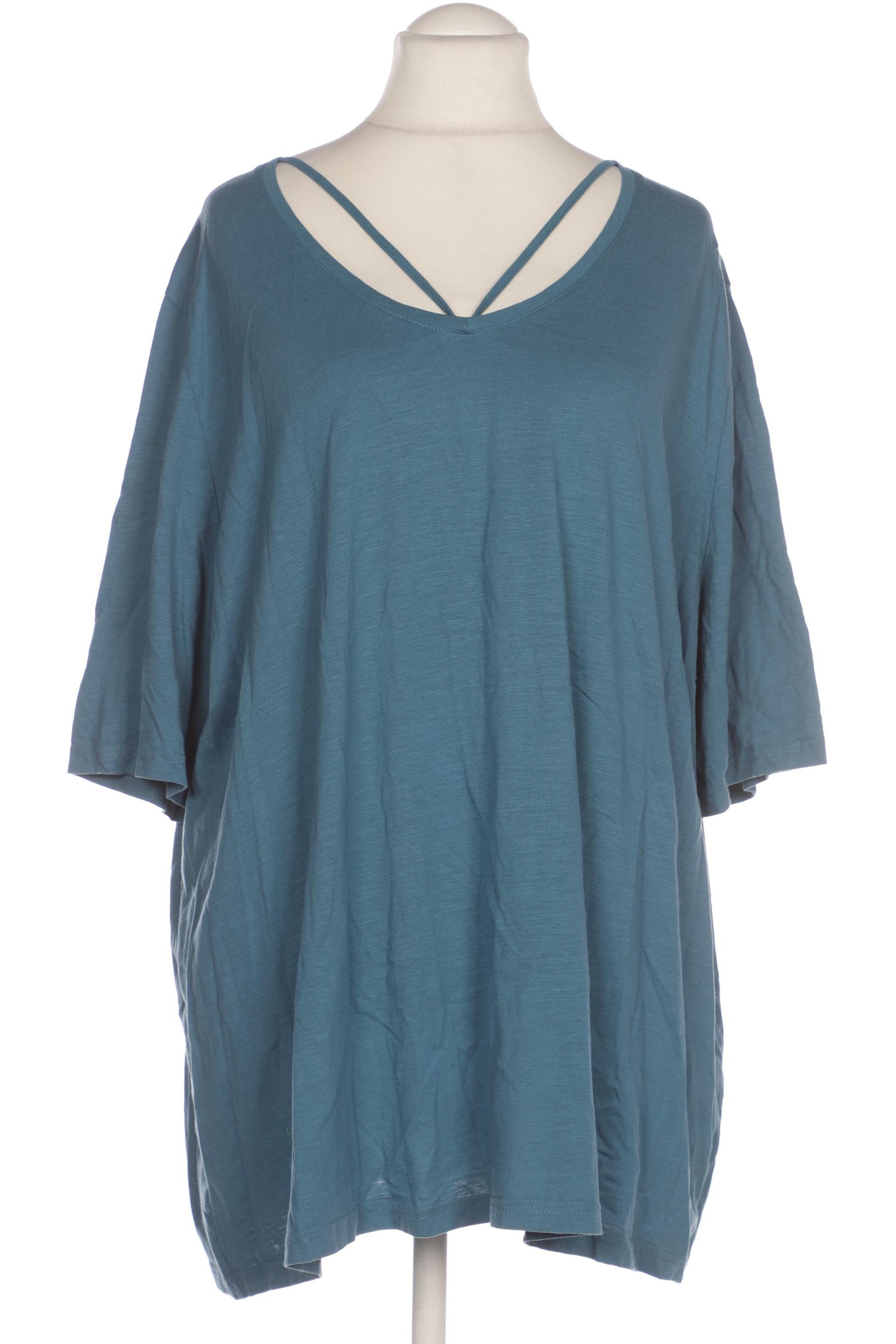 

Ulla Popken Damen T-Shirt, blau, Gr. 52