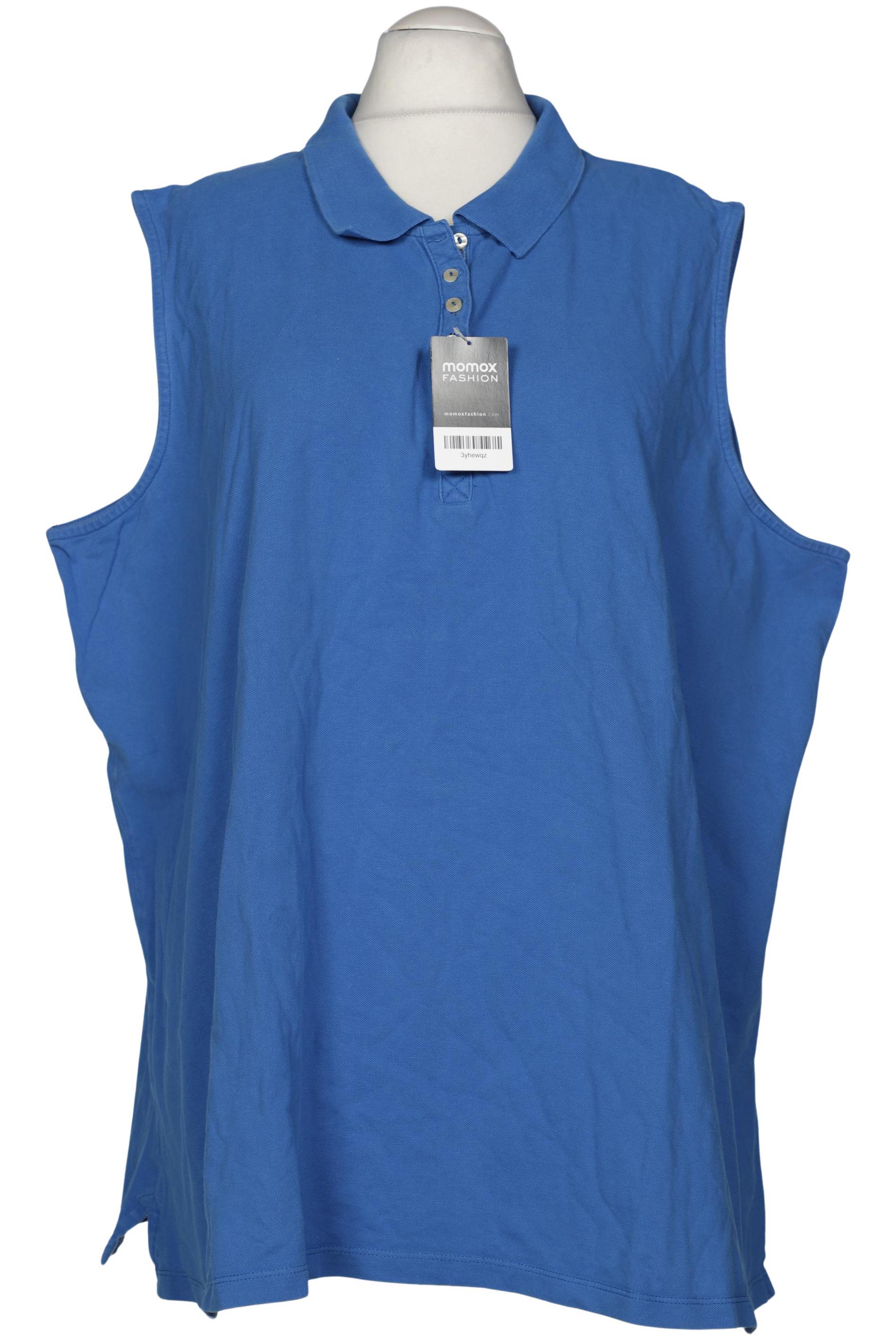 

Ulla Popken Damen Poloshirt, blau, Gr. 62