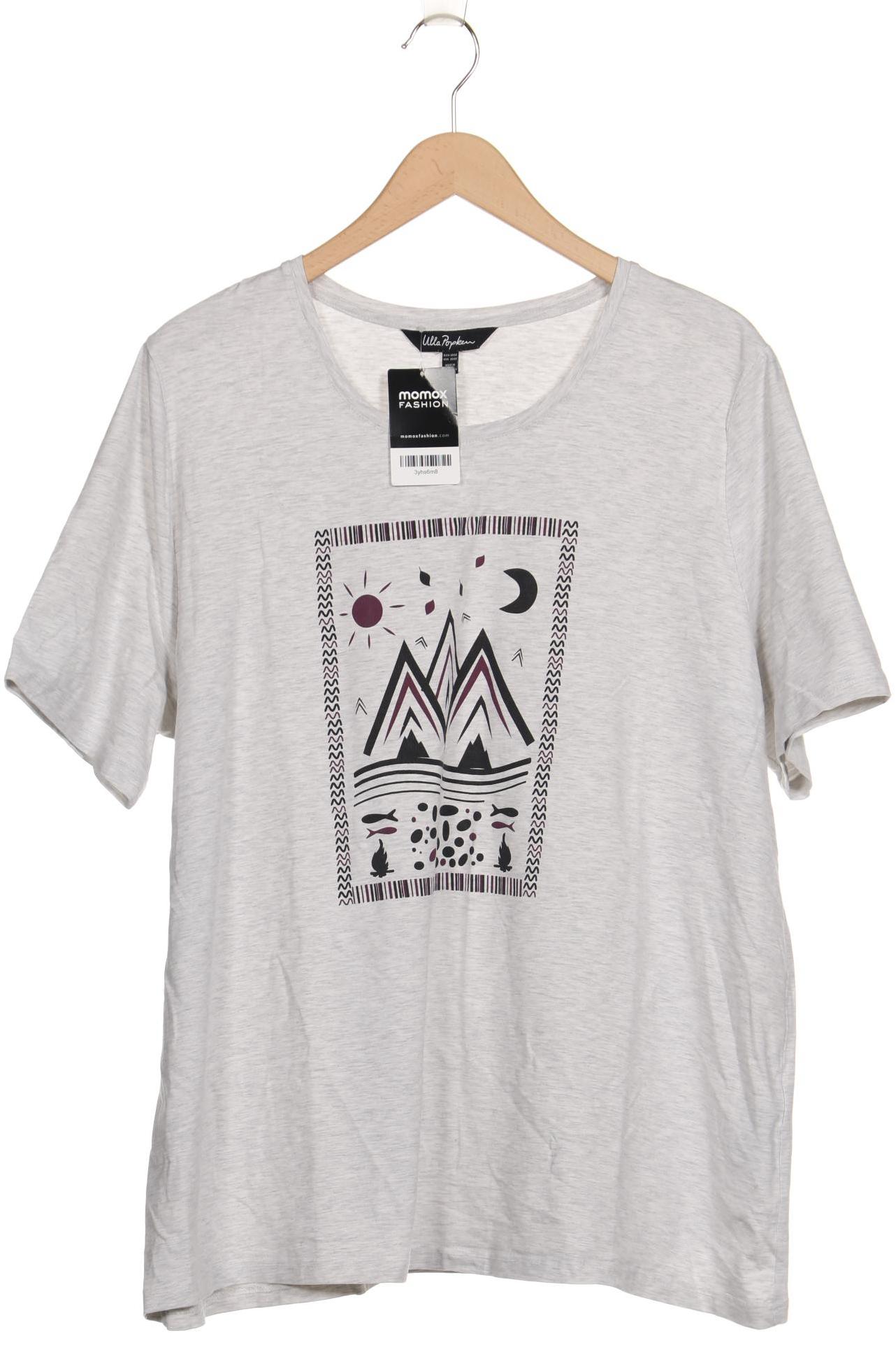 

Ulla Popken Damen T-Shirt, grau, Gr. 50