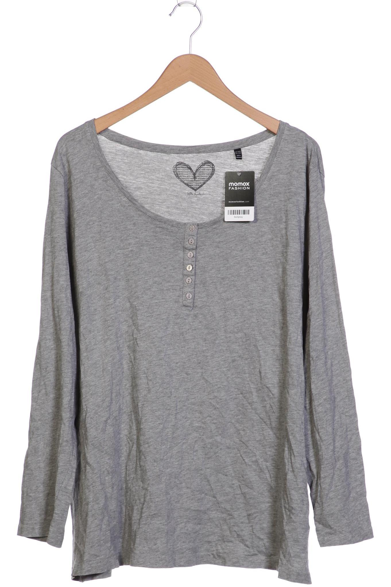 

Ulla Popken Damen Langarmshirt, grau