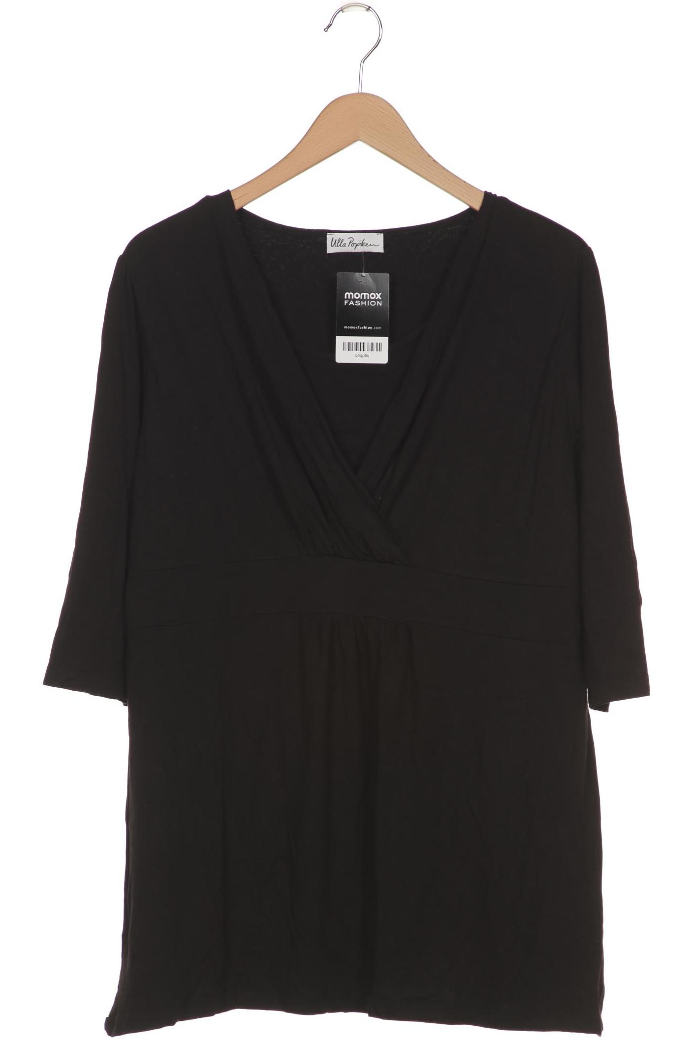 

Ulla Popken Damen Langarmshirt, schwarz, Gr. 46