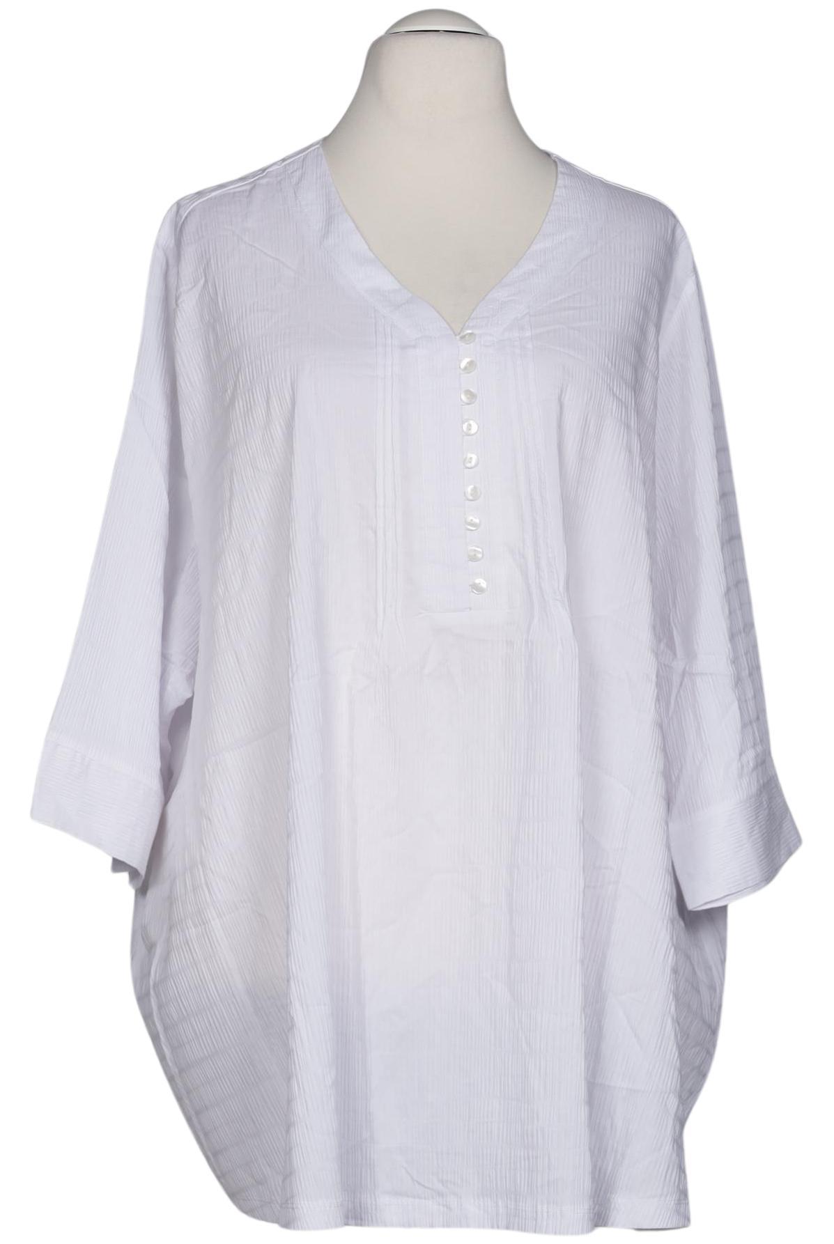 

Ulla Popken Damen Bluse, weiß, Gr. 66