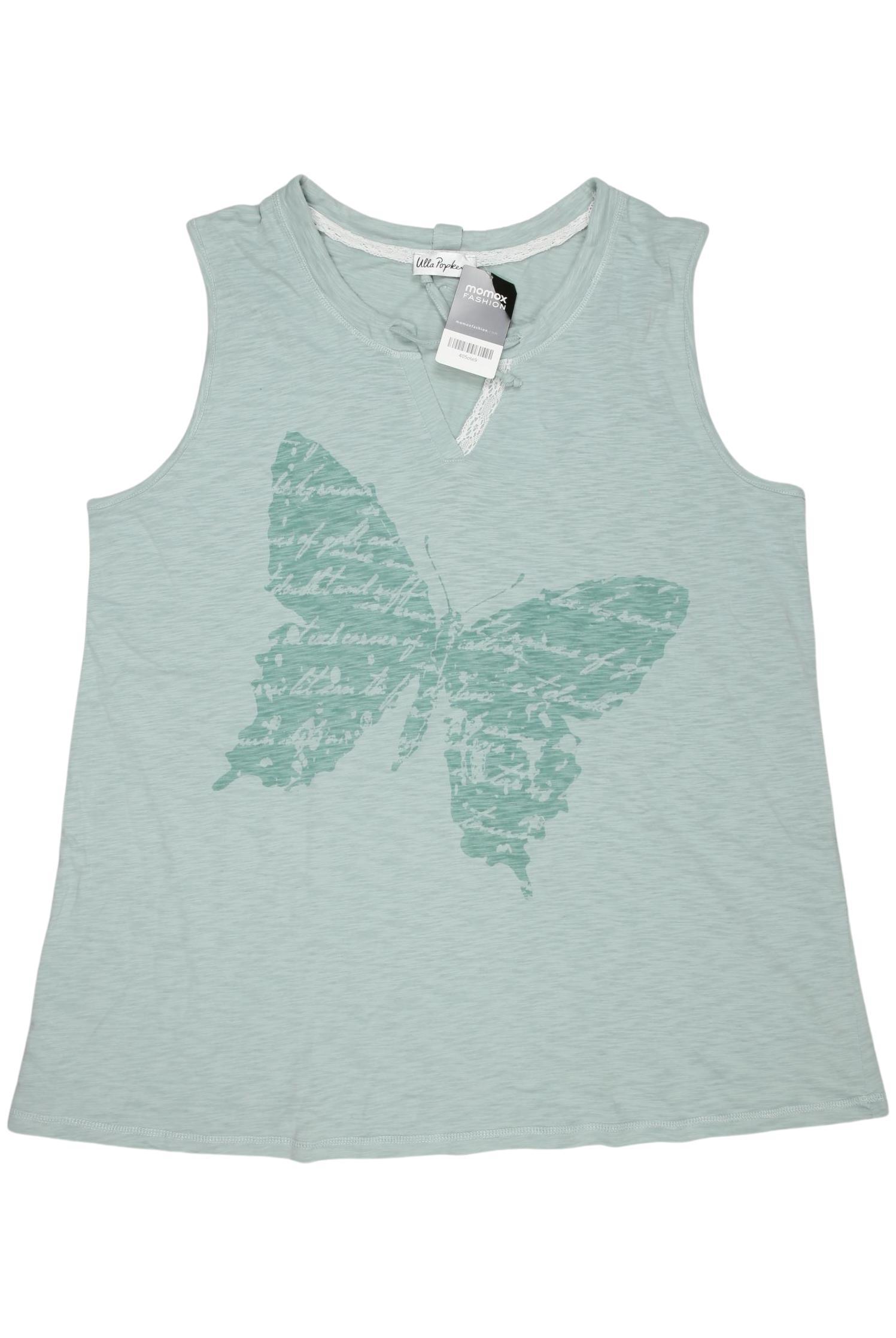 

Ulla Popken Damen Top, türkis, Gr. 46