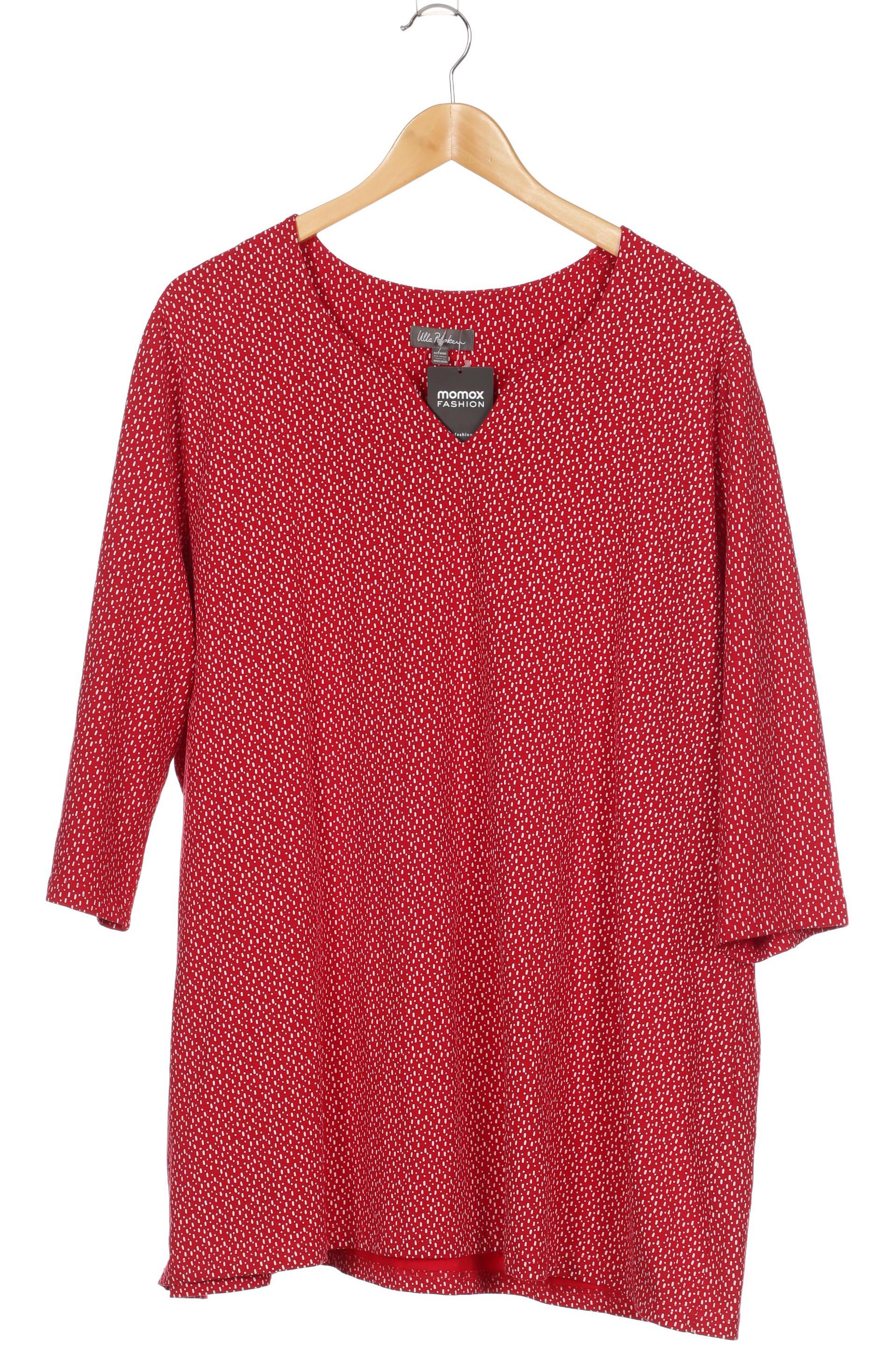 

Ulla Popken Damen Langarmshirt, rot, Gr. 50