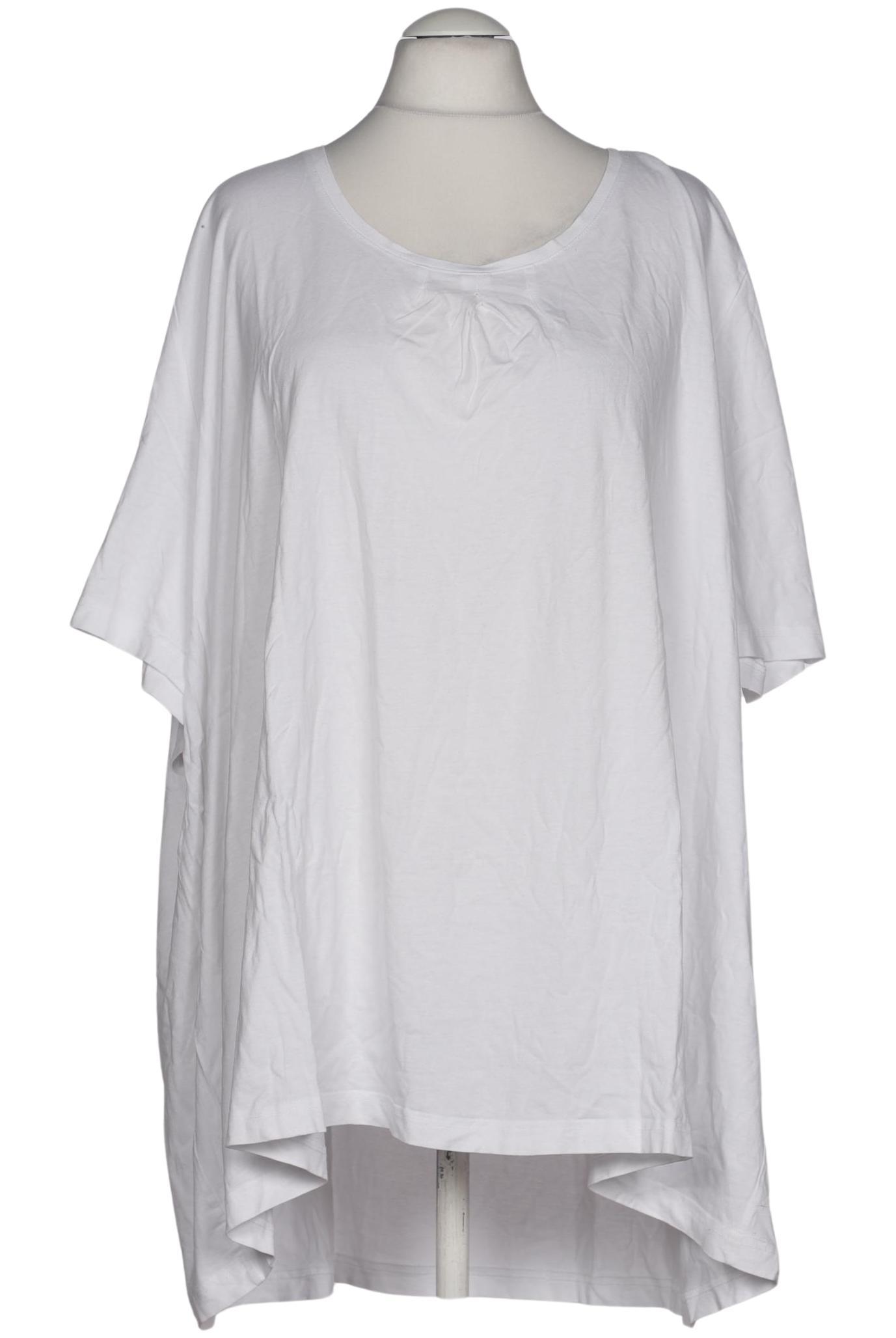 

Ulla Popken Damen T-Shirt, weiß, Gr. 66