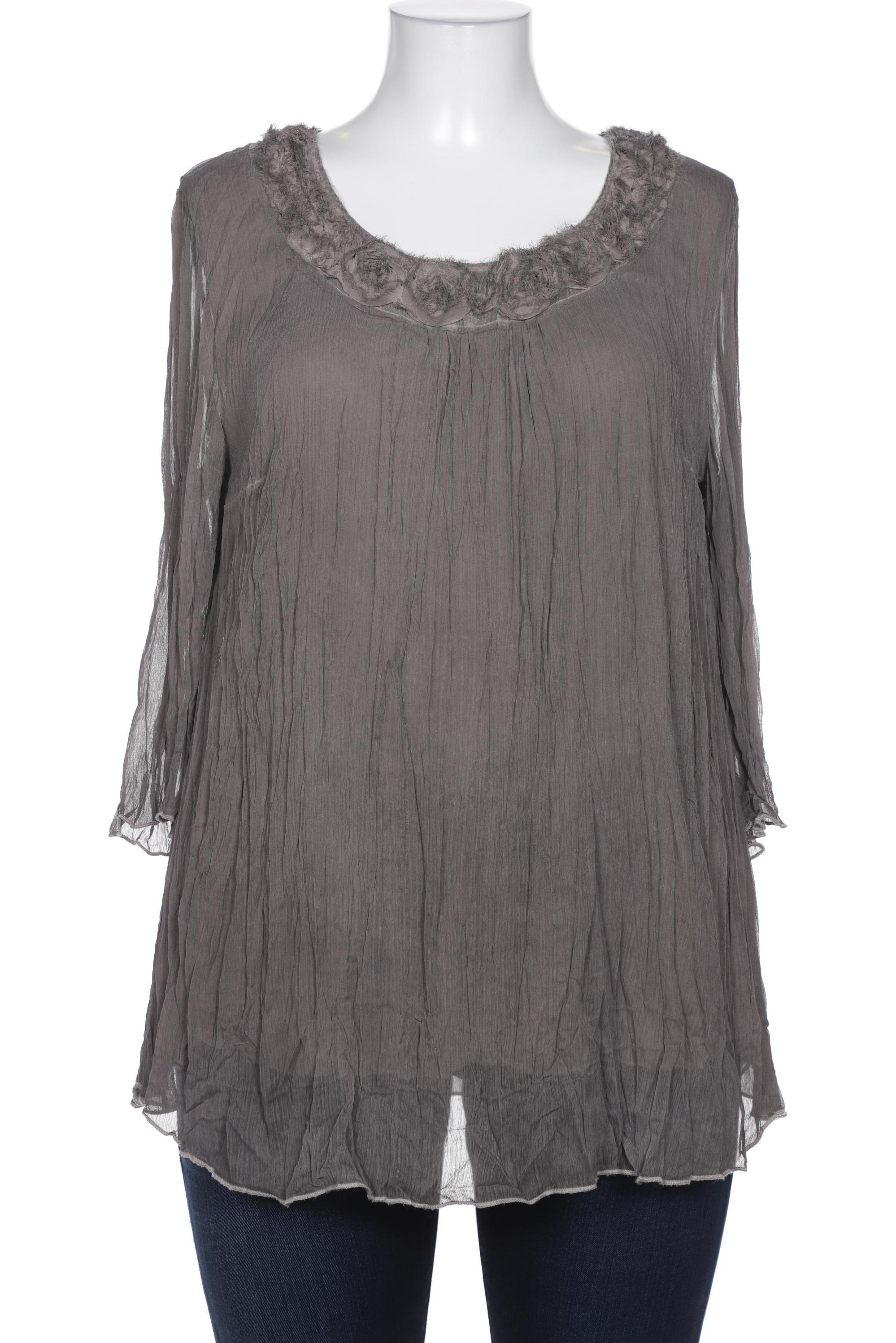 

Ulla Popken Damen Bluse, grau, Gr. 42
