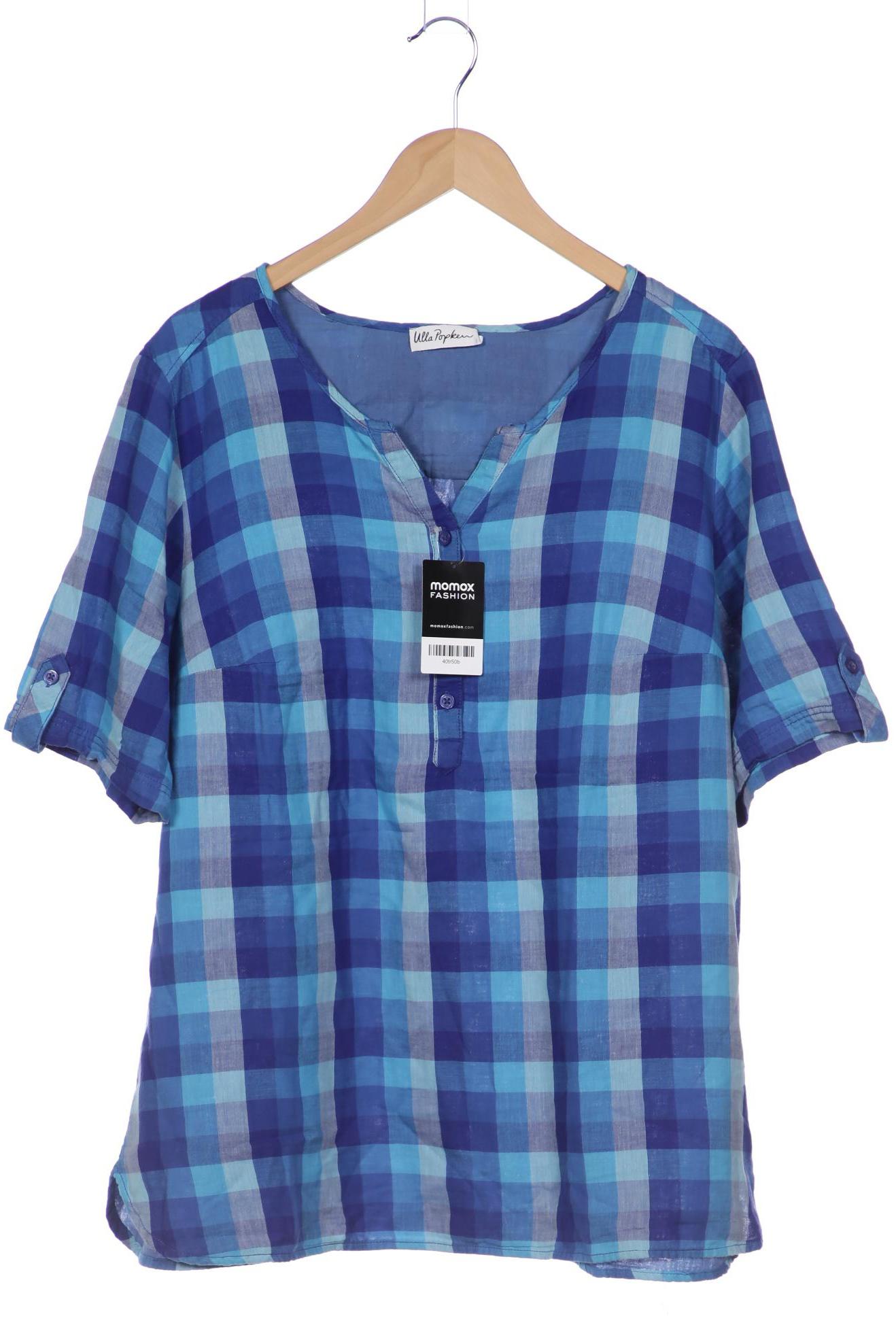 

Ulla Popken Damen Bluse, blau