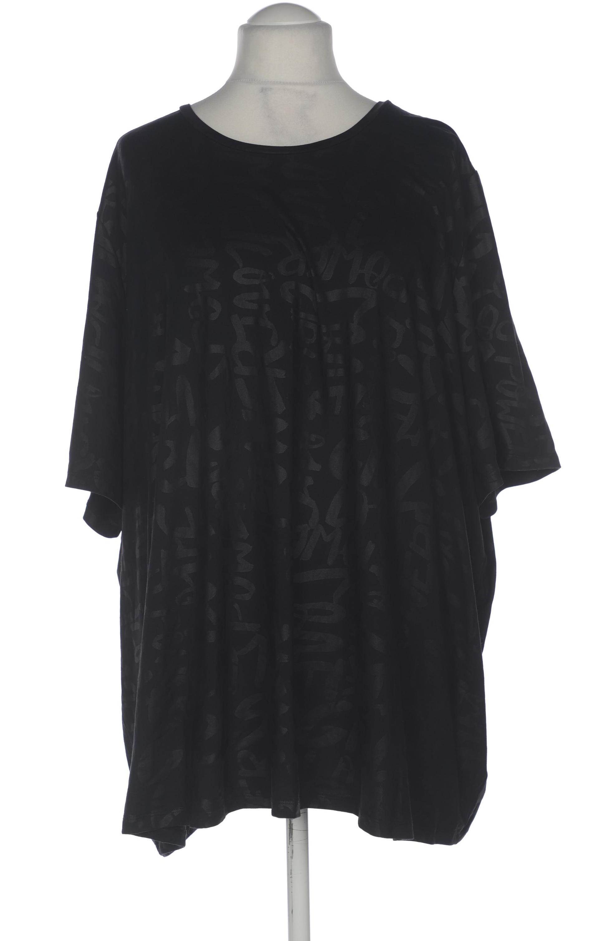 

Ulla Popken Damen T-Shirt, schwarz, Gr. 62