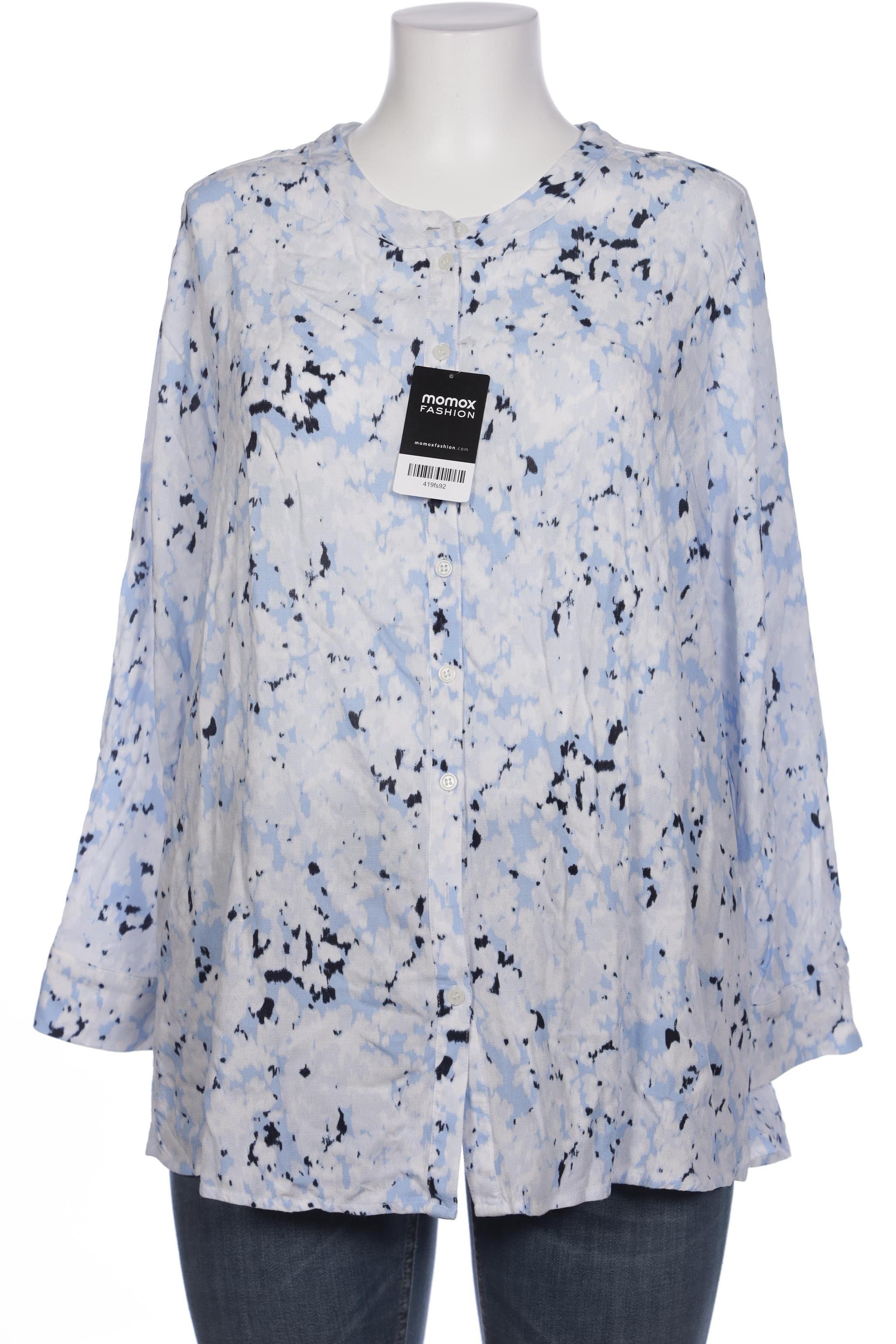 

Ulla Popken Damen Bluse, blau, Gr. 46