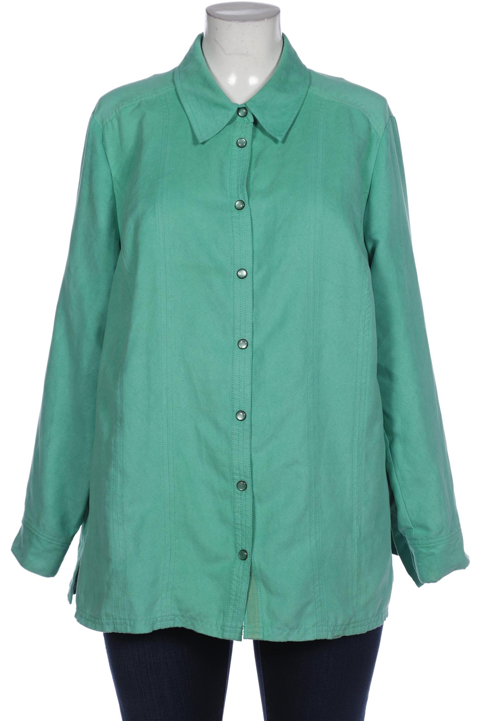 

Ulla Popken Damen Bluse, grün, Gr. 46