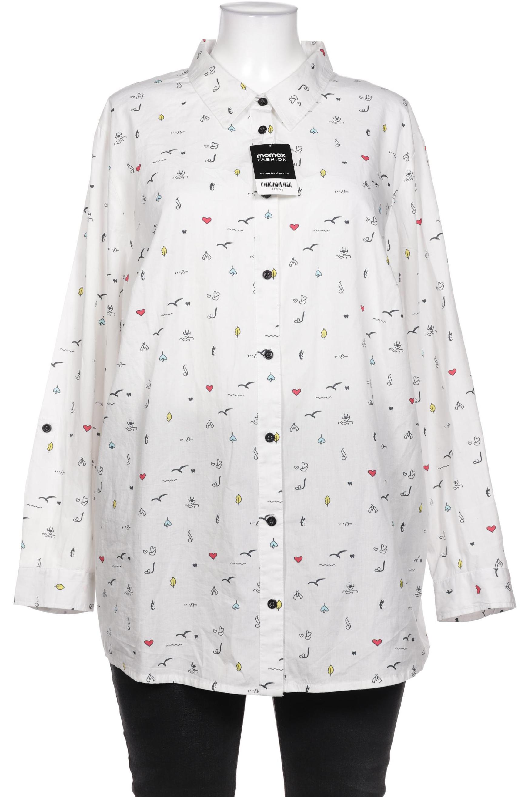 

Ulla Popken Damen Bluse, weiß