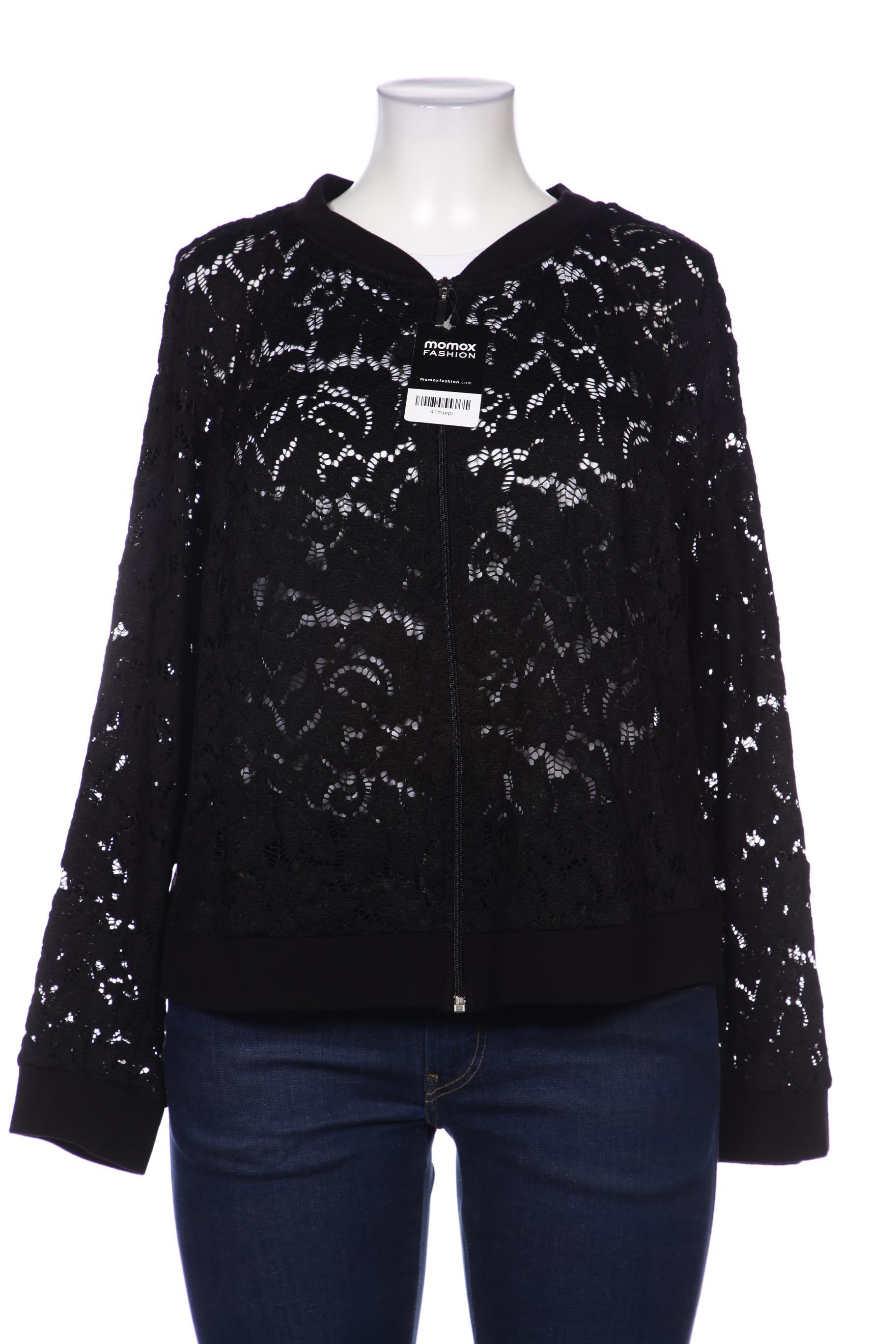 

Ulla Popken Damen Strickjacke, schwarz