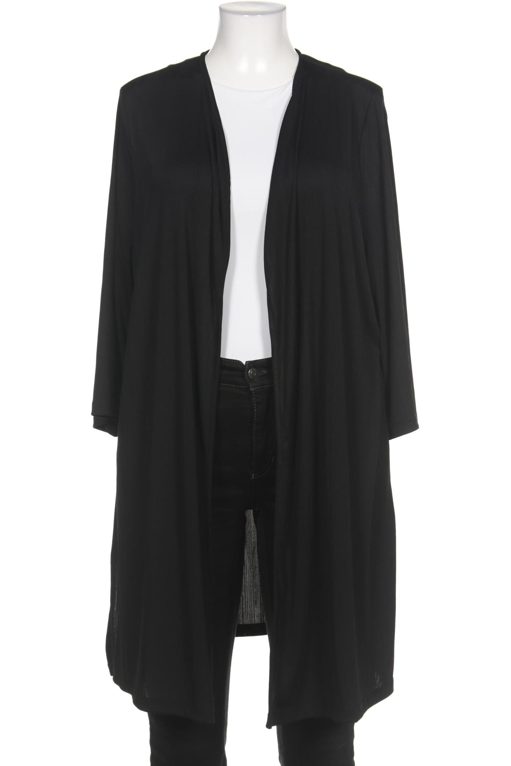 

Ulla Popken Damen Strickjacke, schwarz, Gr. 50