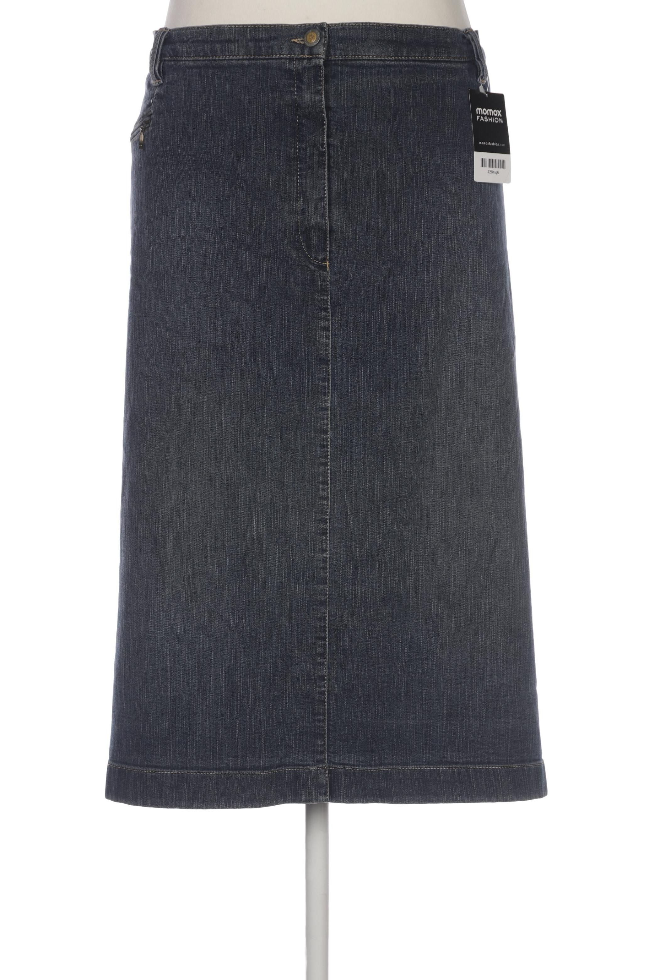 

Ulla Popken Damen Rock, blau, Gr. 56