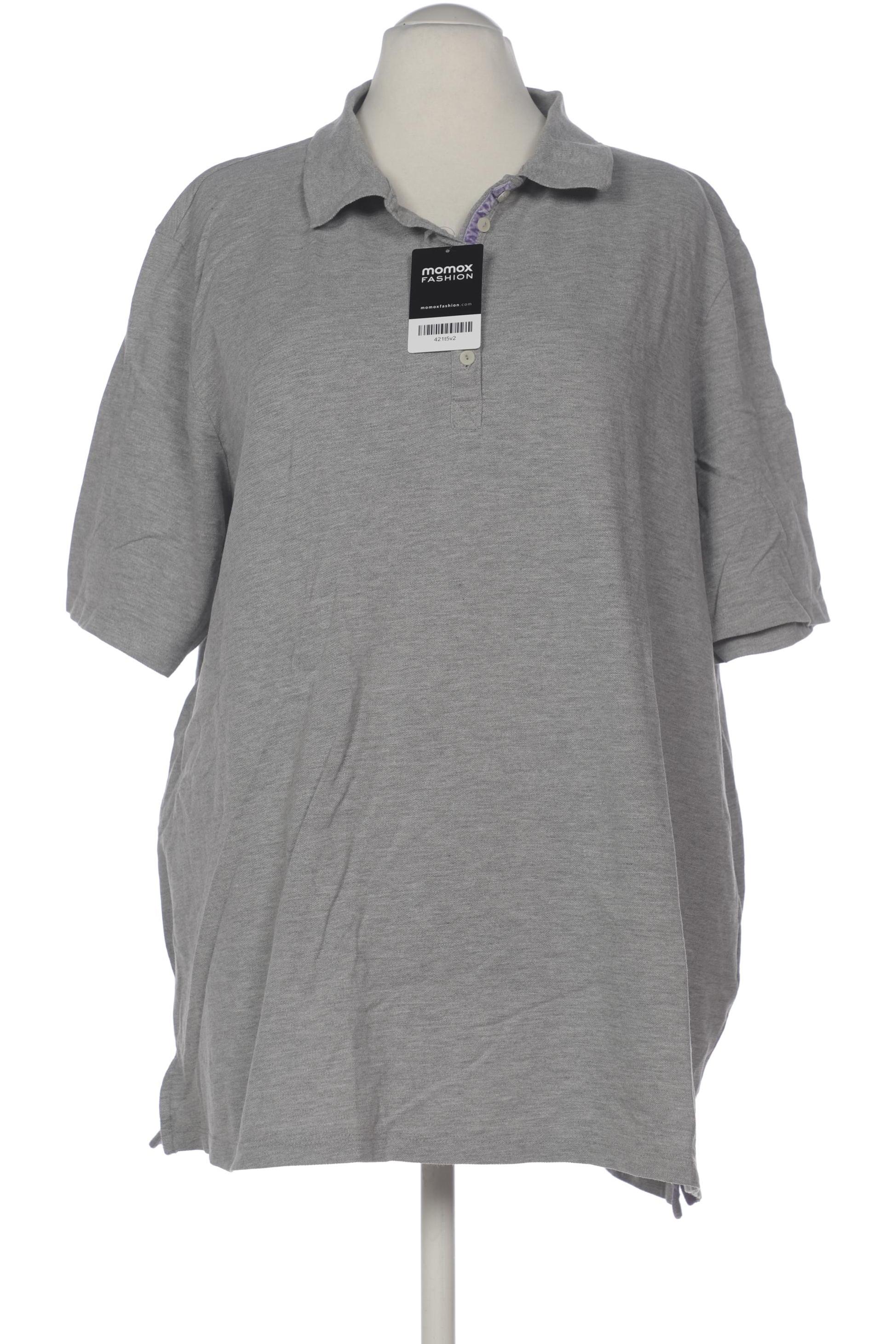 

Ulla Popken Damen Poloshirt, grau, Gr. 54