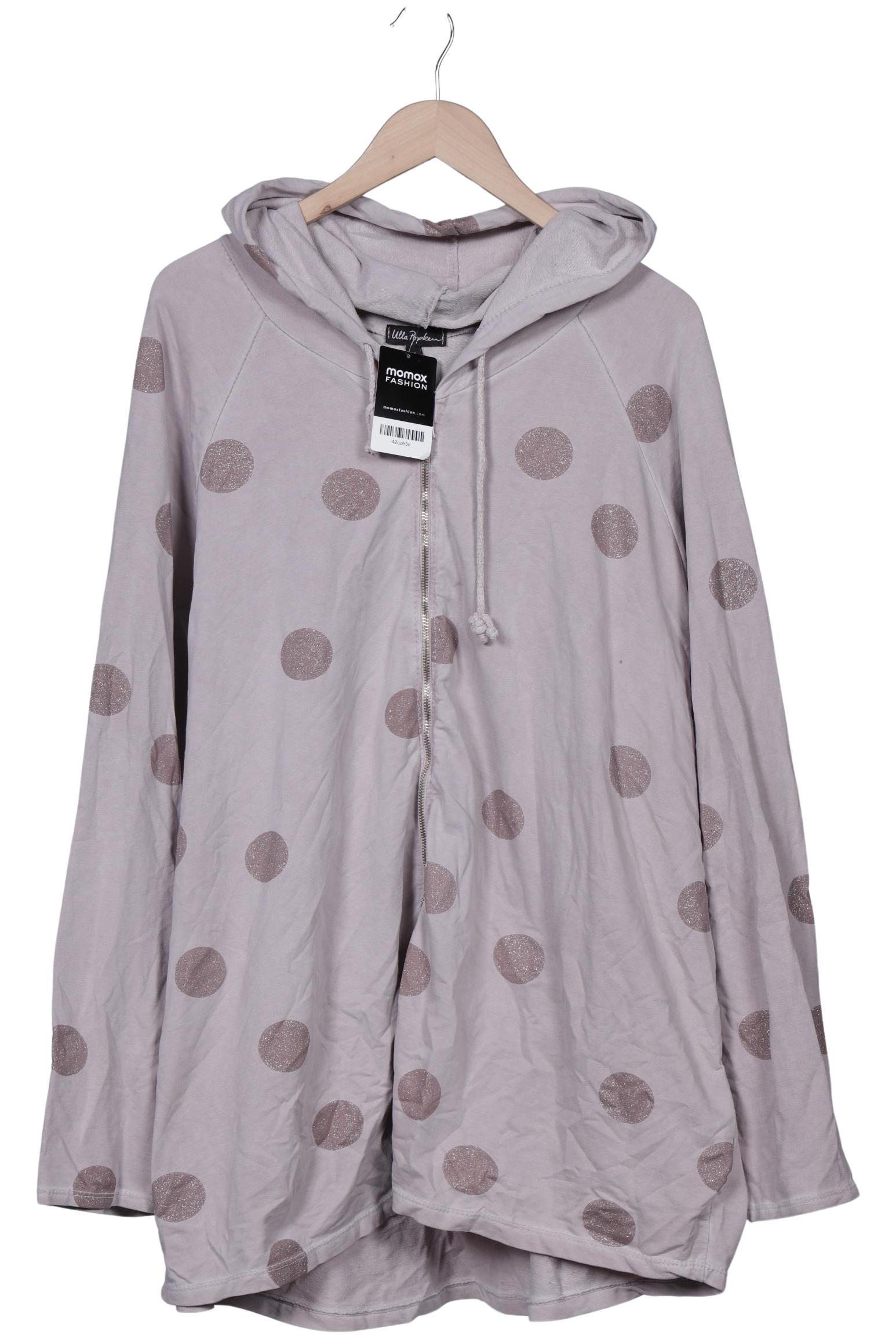 

Ulla Popken Damen Kapuzenpullover, grau, Gr. 52