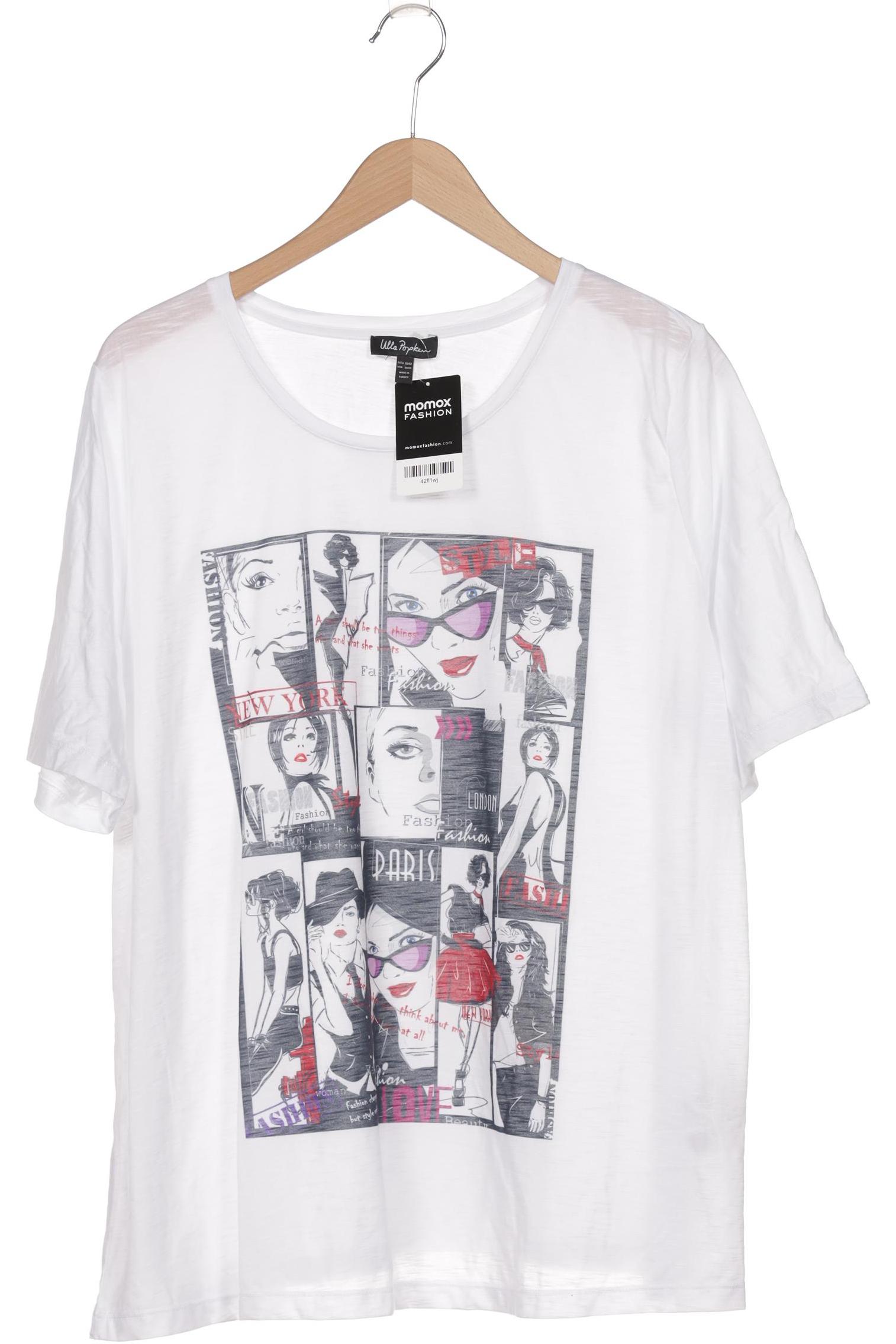 

Ulla Popken Damen T-Shirt, weiß, Gr. 50