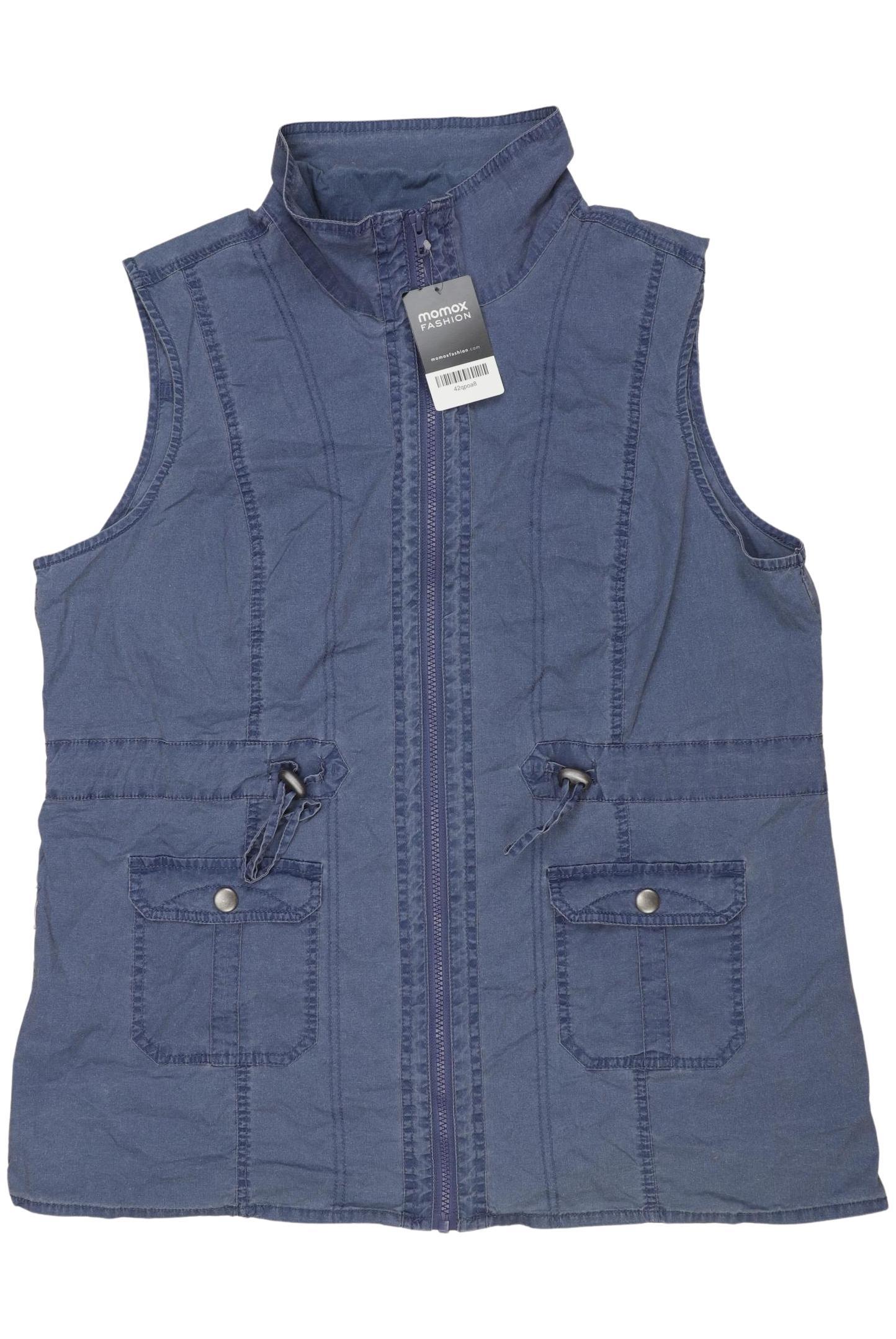 

Ulla Popken Damen Weste, blau, Gr. 42