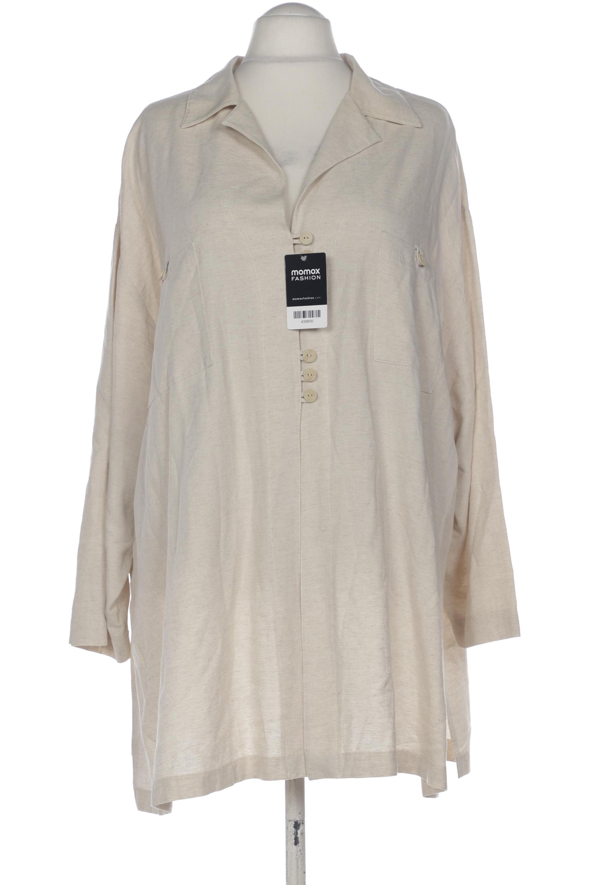 

Ulla Popken Damen Bluse, beige, Gr. 54