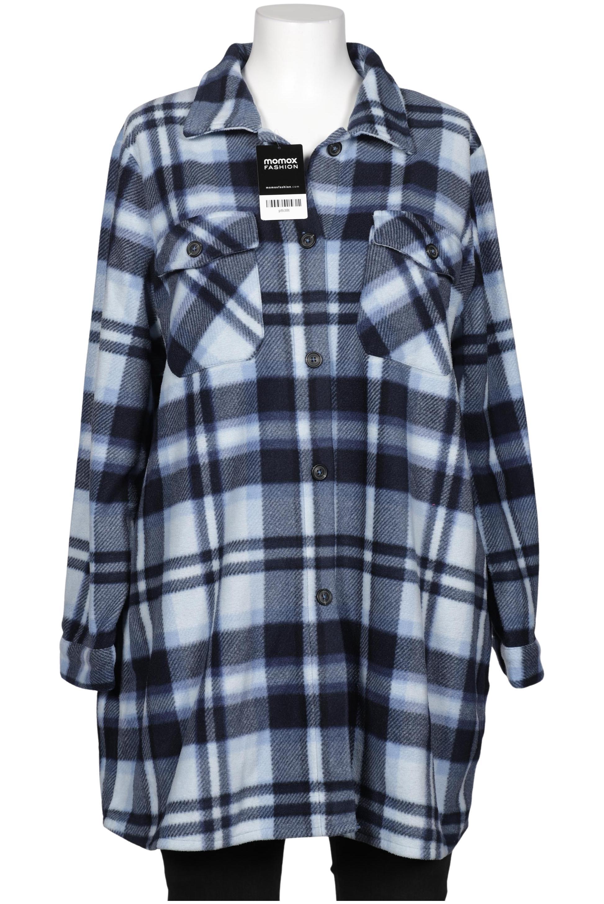 

Ulla Popken Damen Bluse, blau, Gr. 50