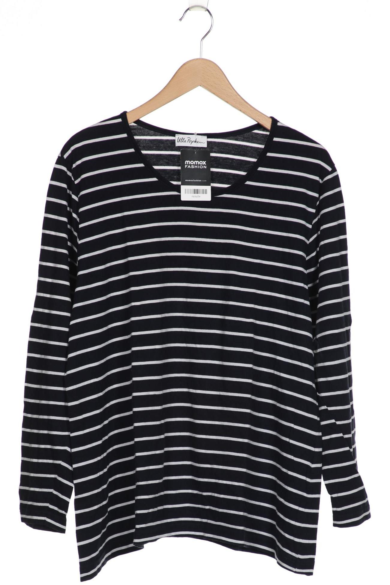 

Ulla Popken Damen Langarmshirt, marineblau, Gr. 46