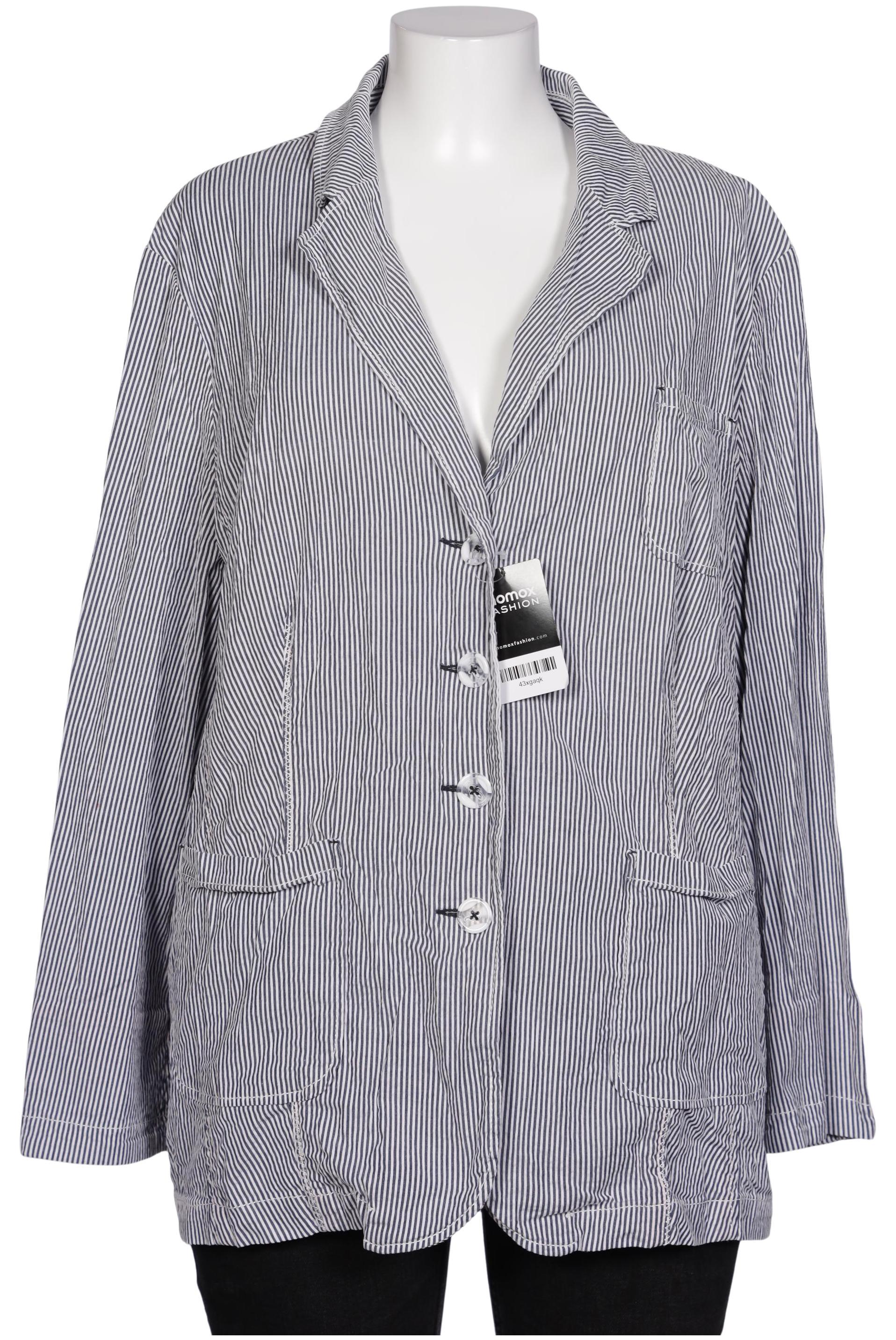 

Ulla Popken Damen Blazer, blau, Gr. 52