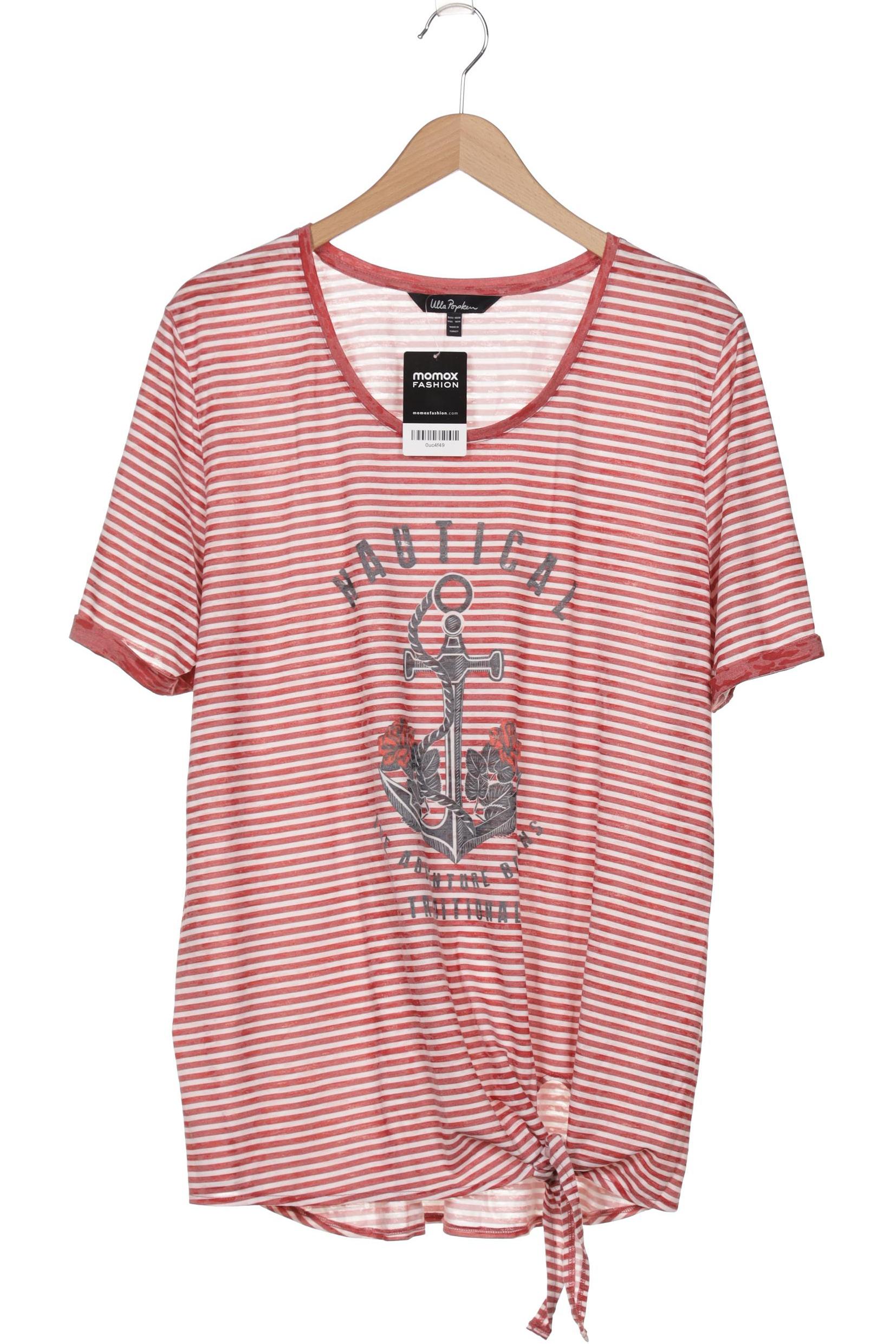 

Ulla Popken Damen T-Shirt, rot, Gr. 46