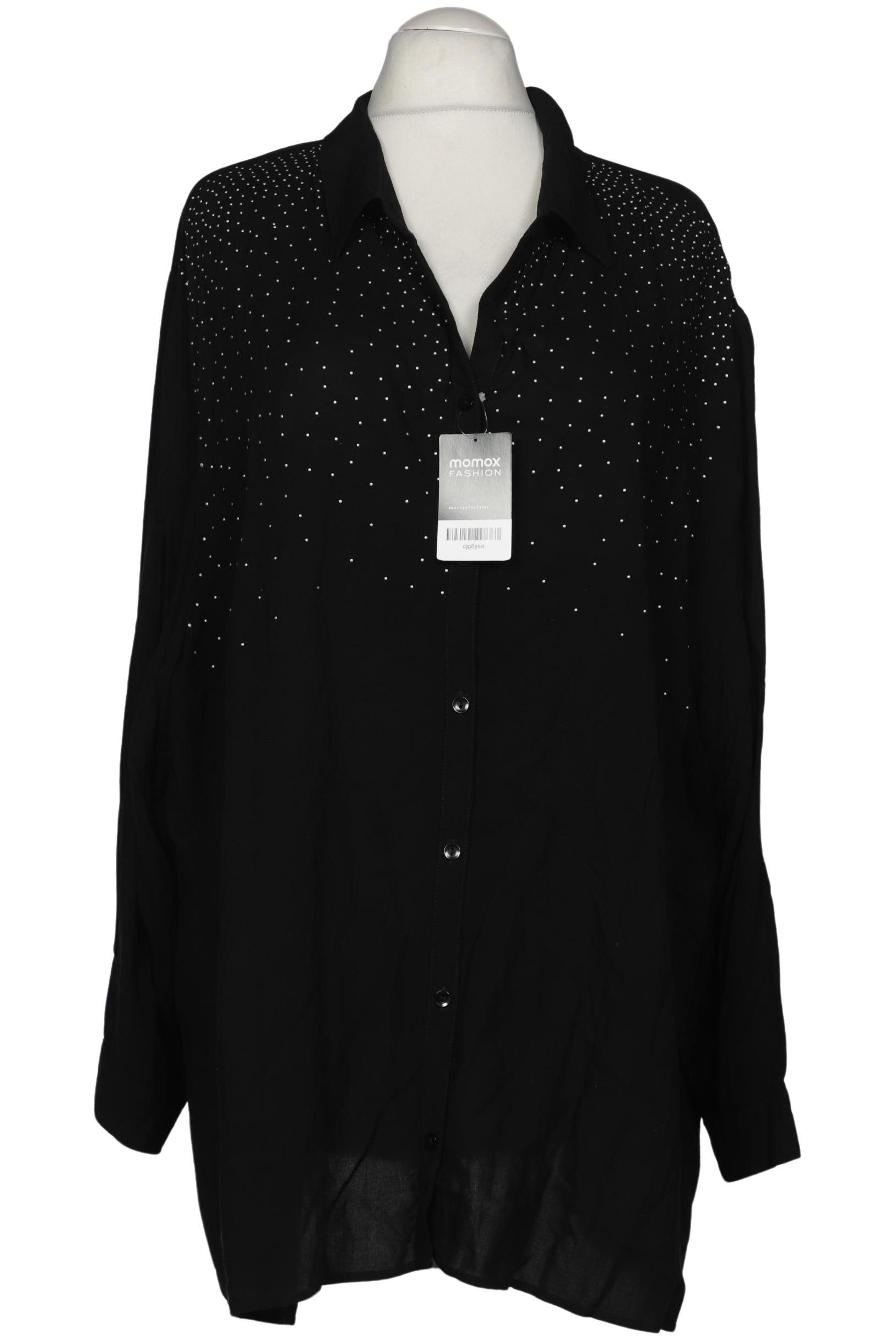 

Ulla Popken Damen Bluse, schwarz, Gr. 58