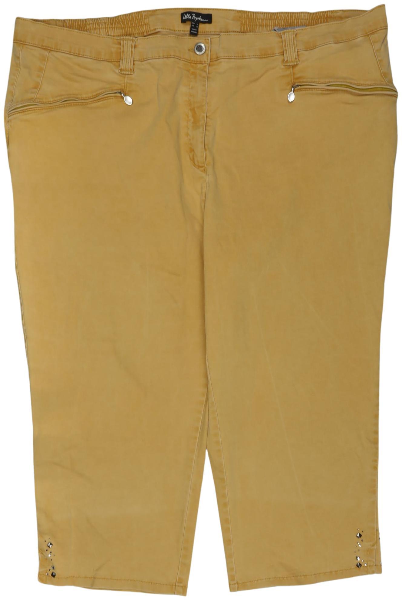 

Ulla Popken Damen Stoffhose, gelb, Gr. 52