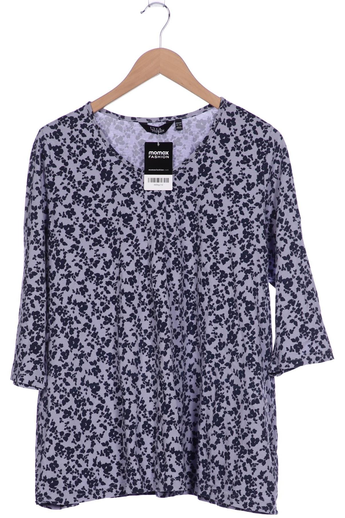 

Ulla Popken Damen Langarmshirt, blau, Gr. 46