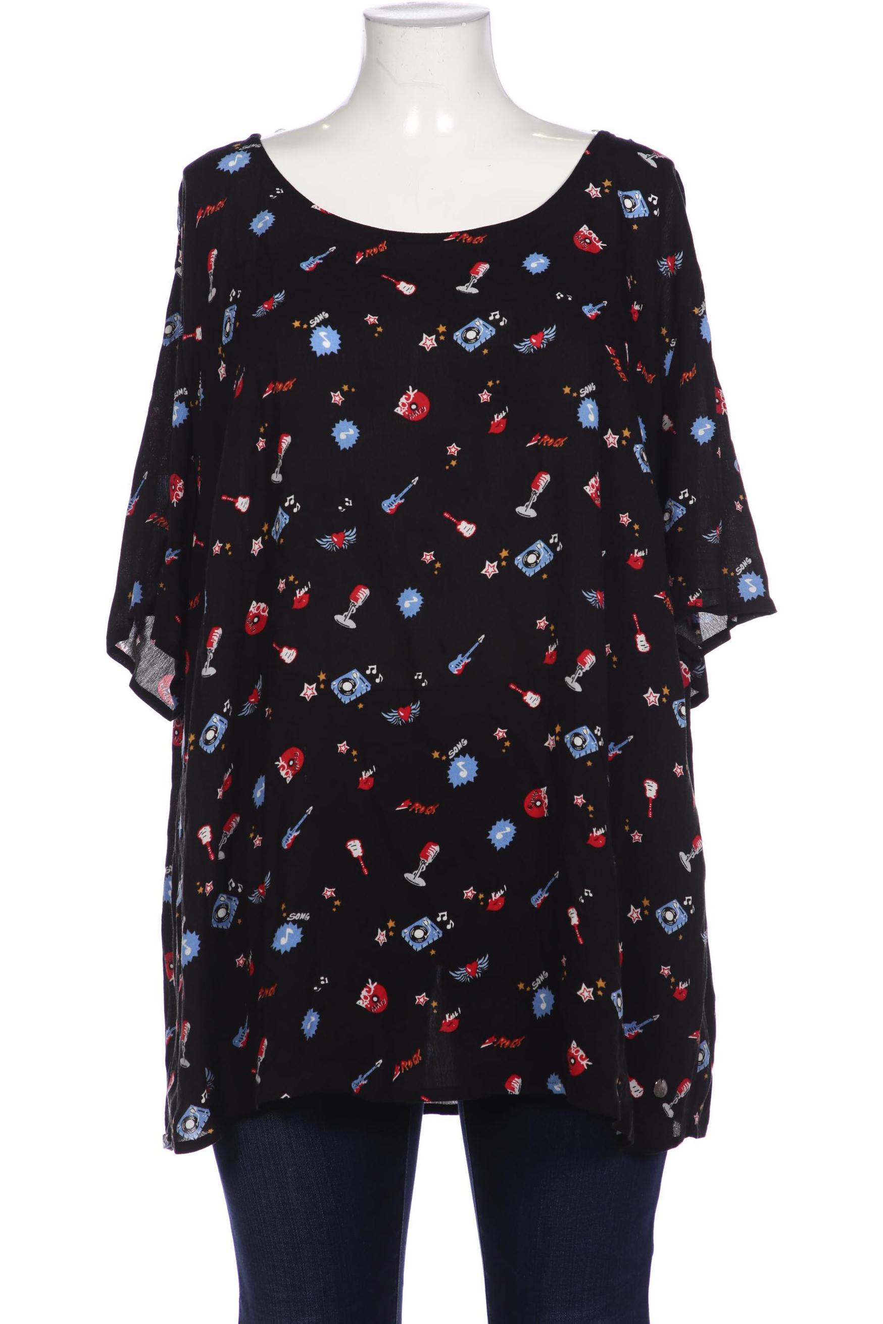 

Ulla Popken Damen Bluse, schwarz, Gr. 50