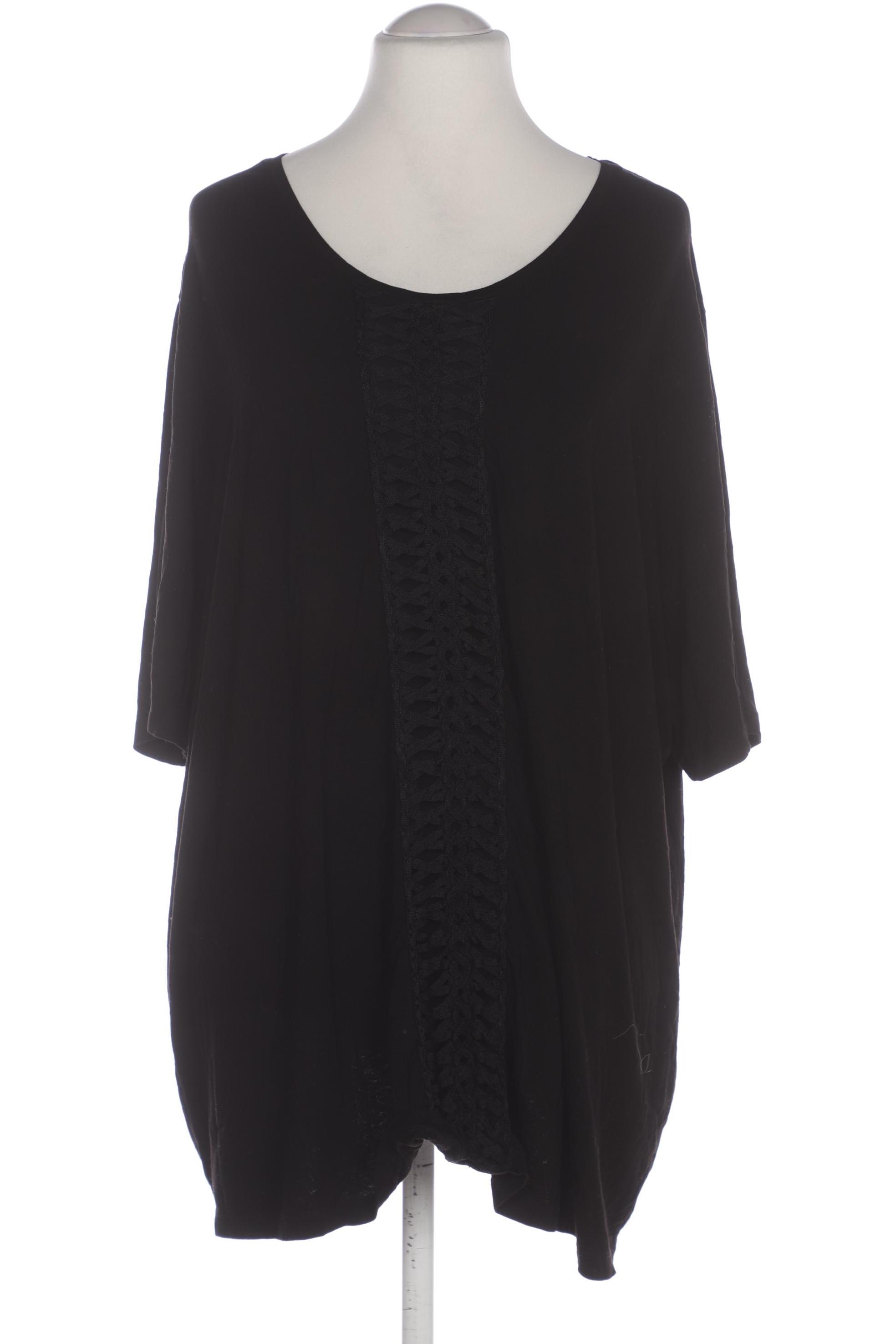 

Ulla Popken Damen T-Shirt, schwarz, Gr. 58