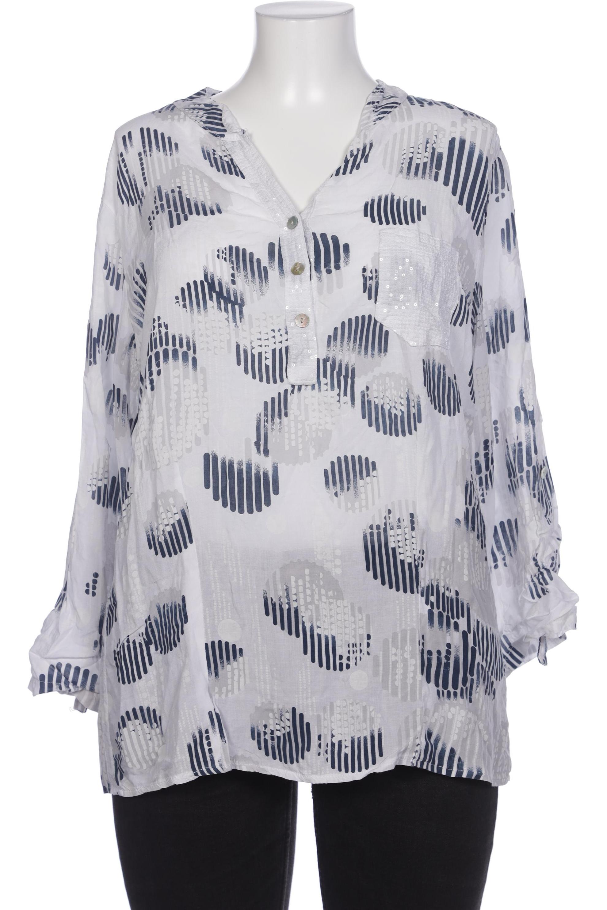 

Ulla Popken Damen Bluse, weiß, Gr. 46