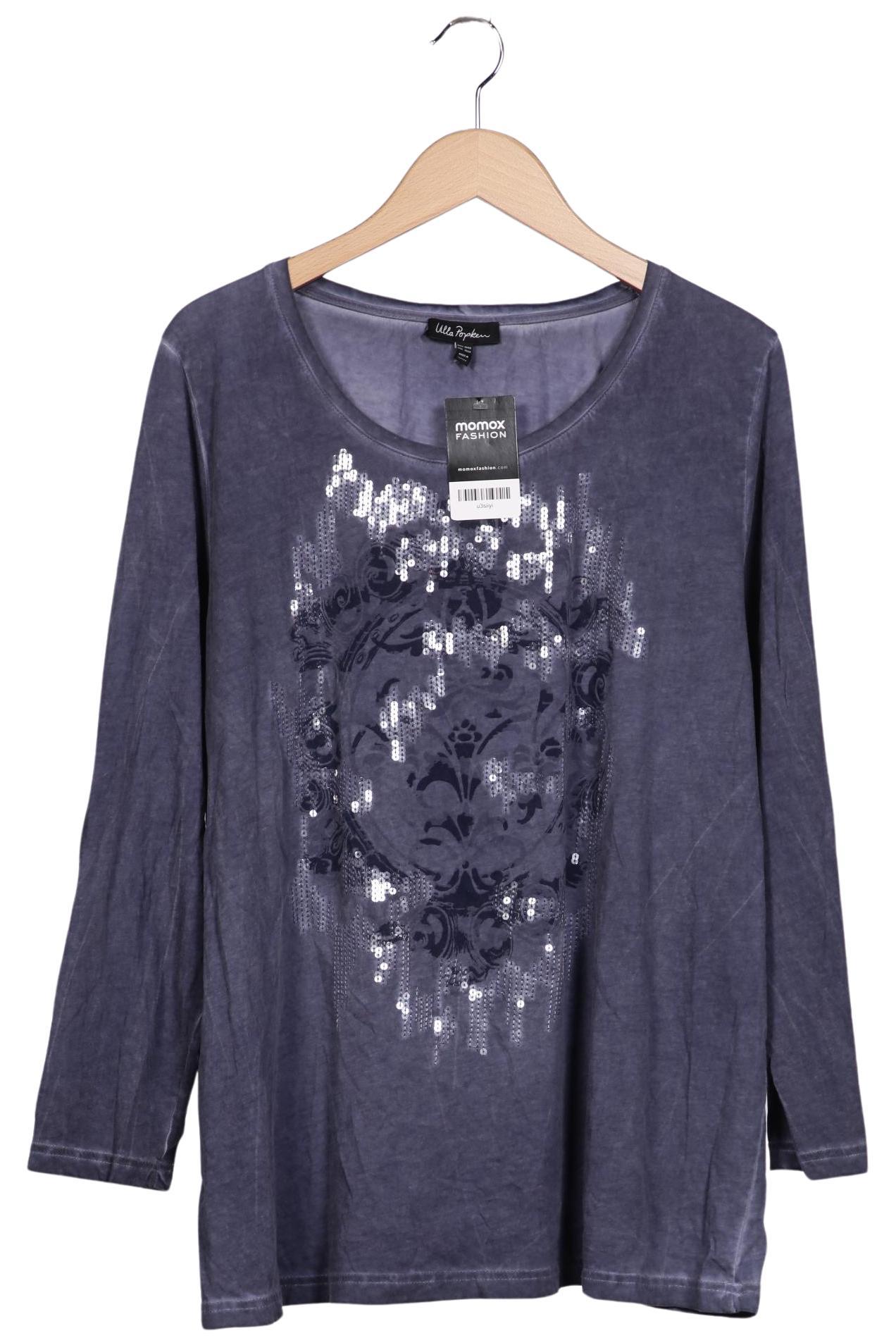 

Ulla Popken Damen Langarmshirt, marineblau, Gr. 50