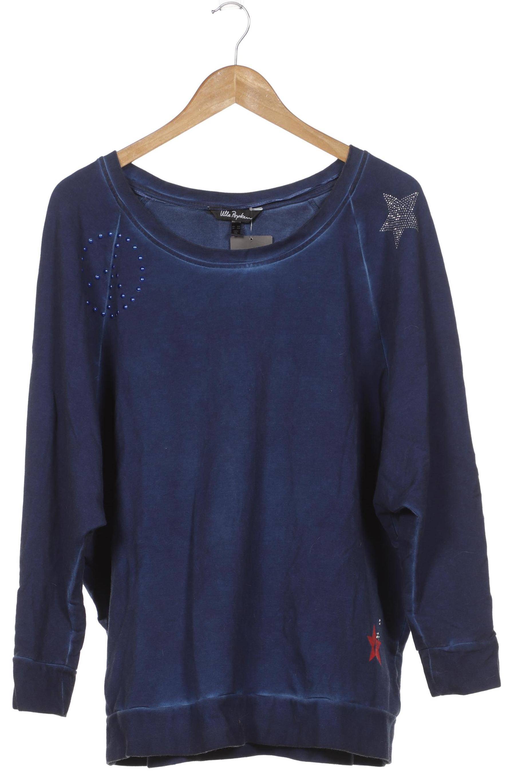 

Ulla Popken Damen Sweatshirt, blau, Gr. 46