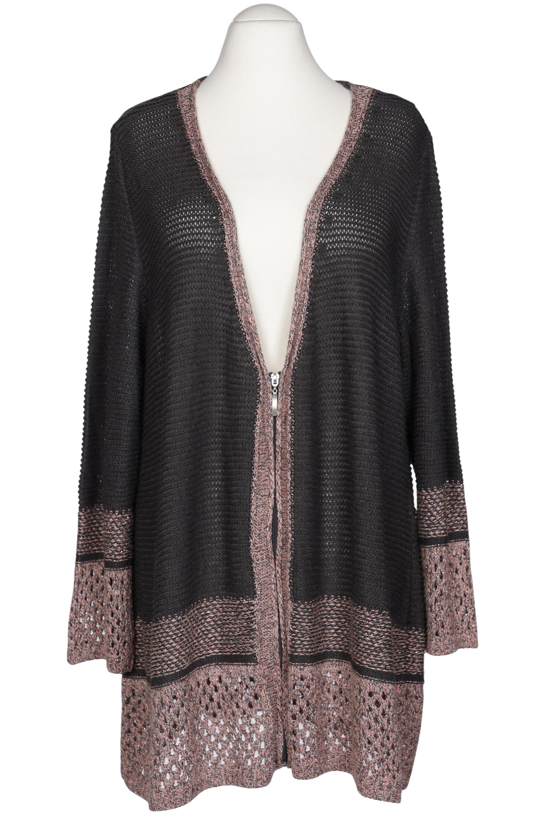 

Ulla Popken Damen Strickjacke, grau, Gr. 54