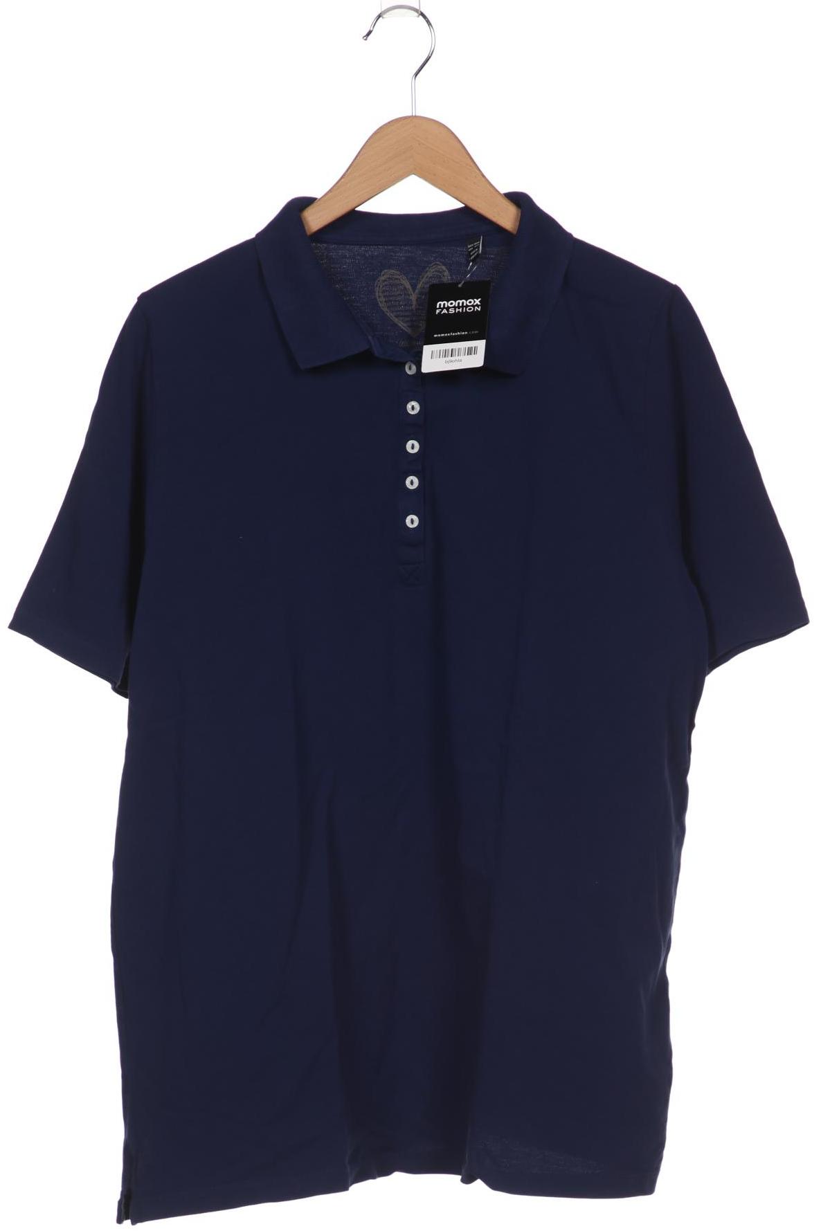 

Ulla Popken Damen Poloshirt, marineblau
